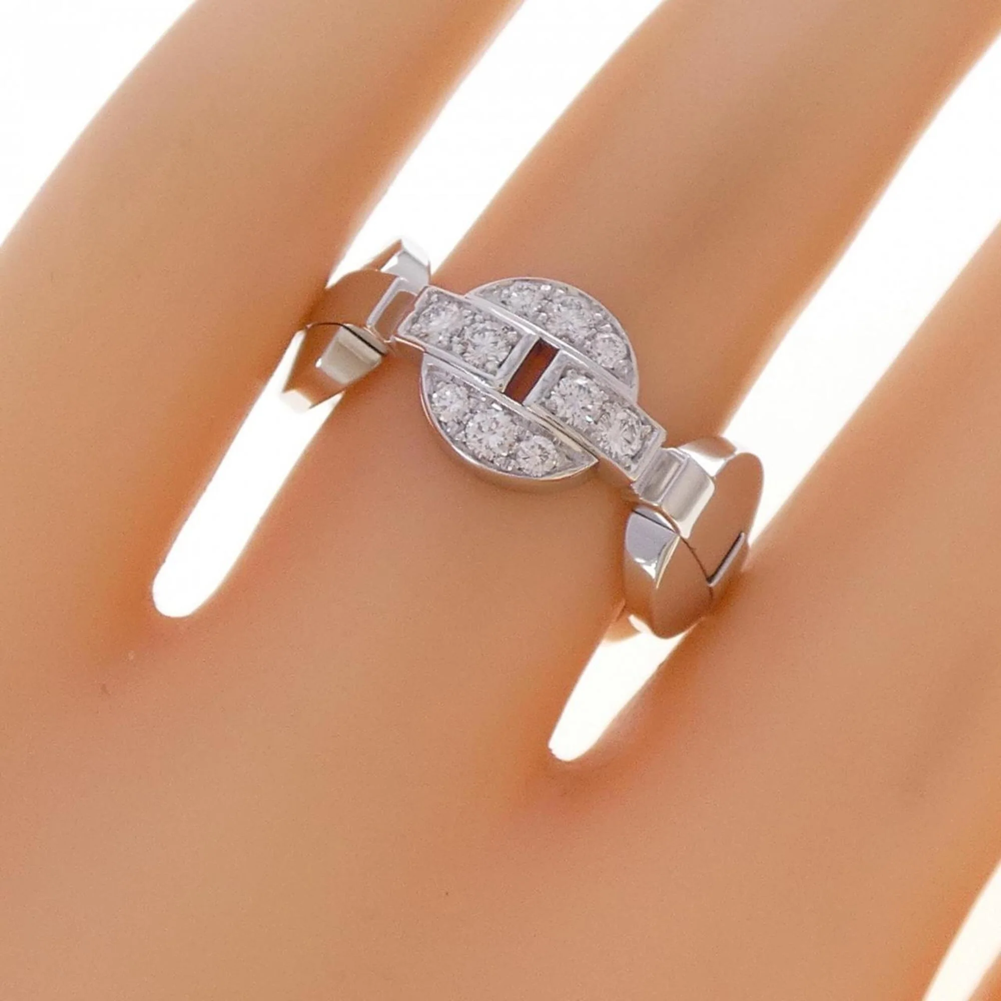 Ring 18K White Gold with Diamond - Image 5