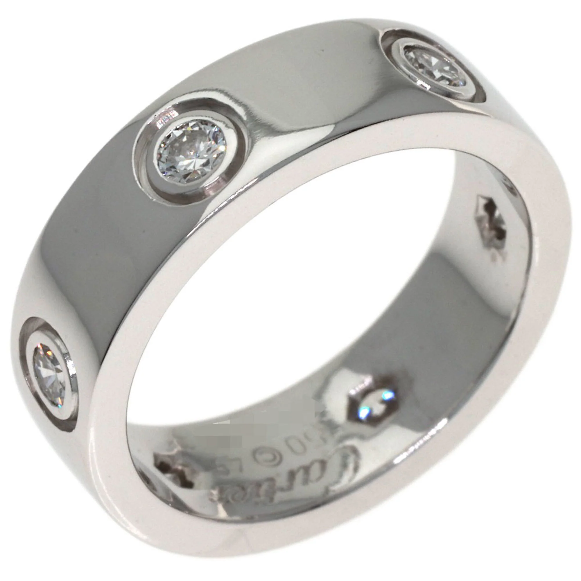 Ring 18K White Gold with Diamond - Image 2