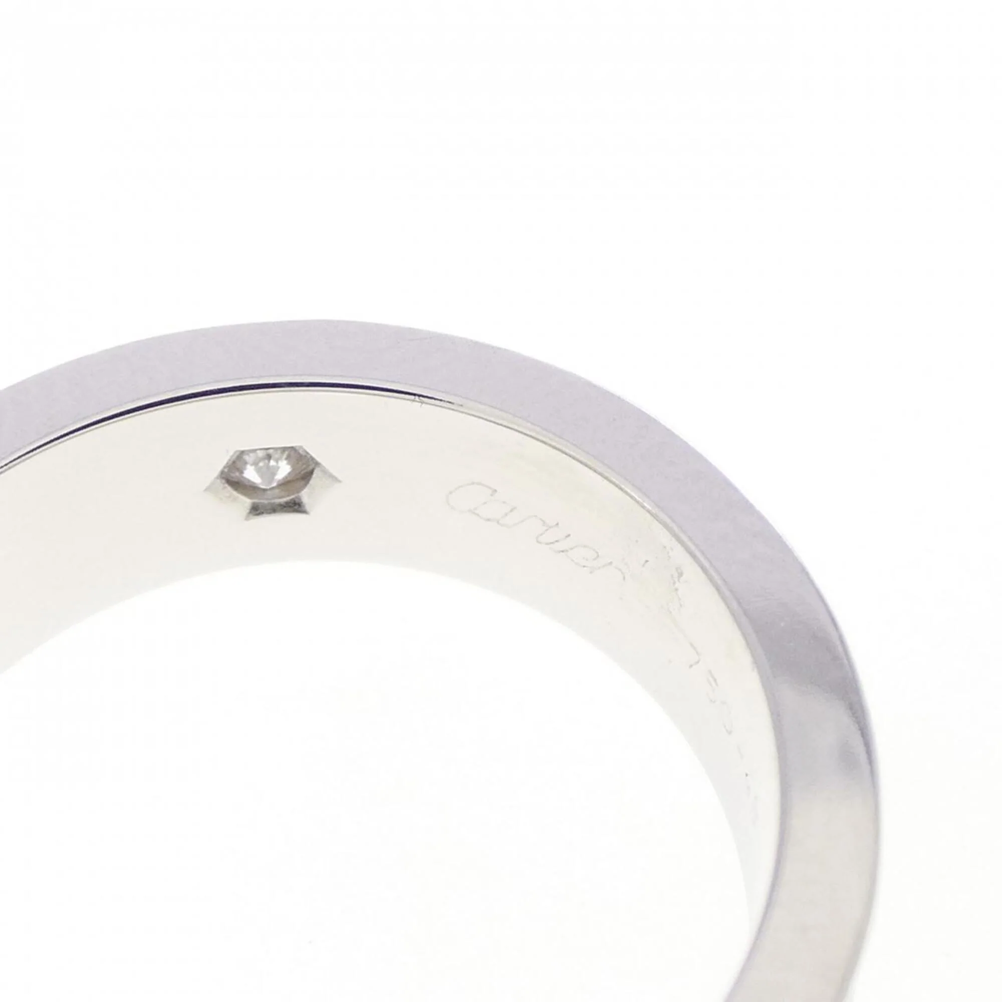 Ring 18K White Gold with Diamond - Image 3