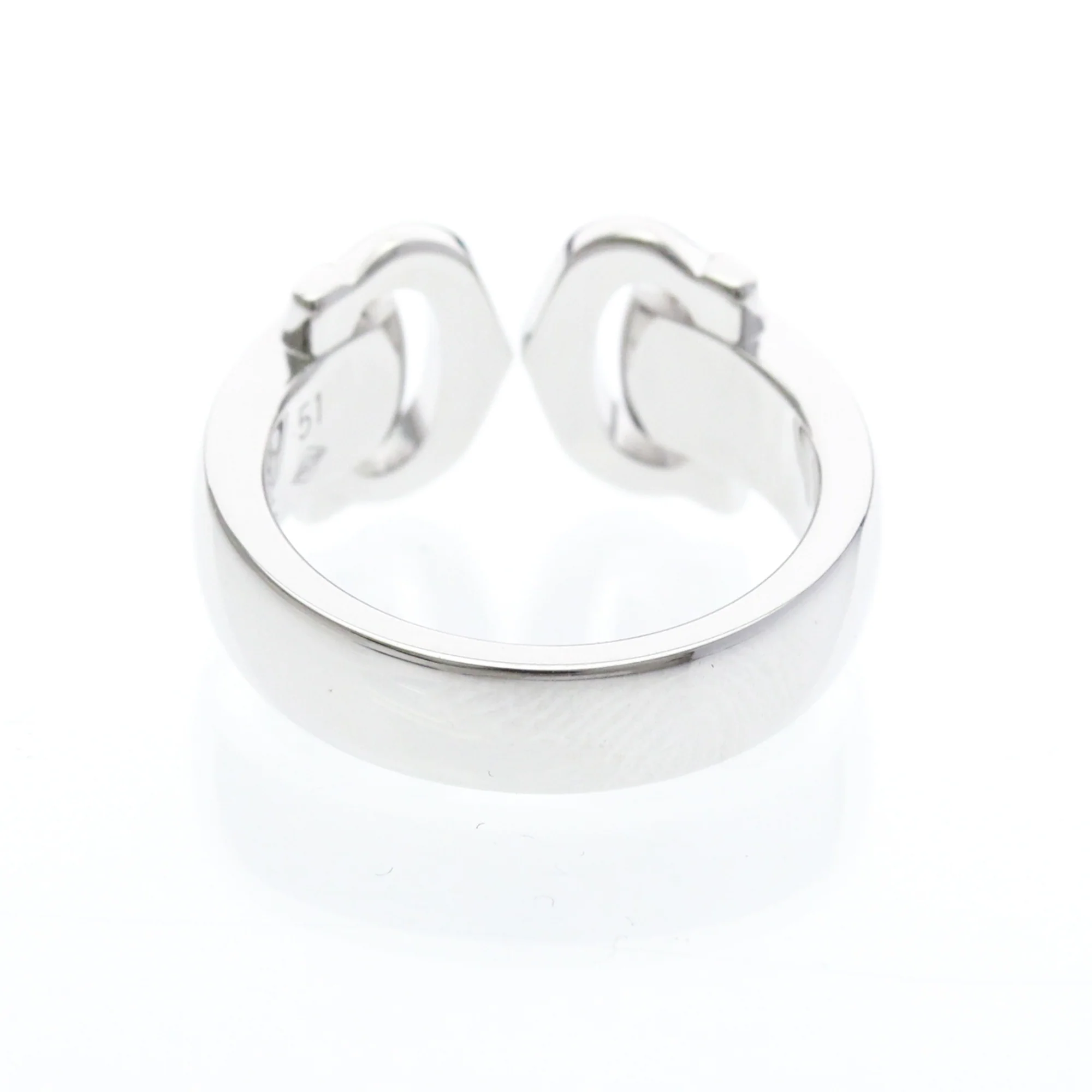 Ring 18K White Gold with Diamond - Image 3