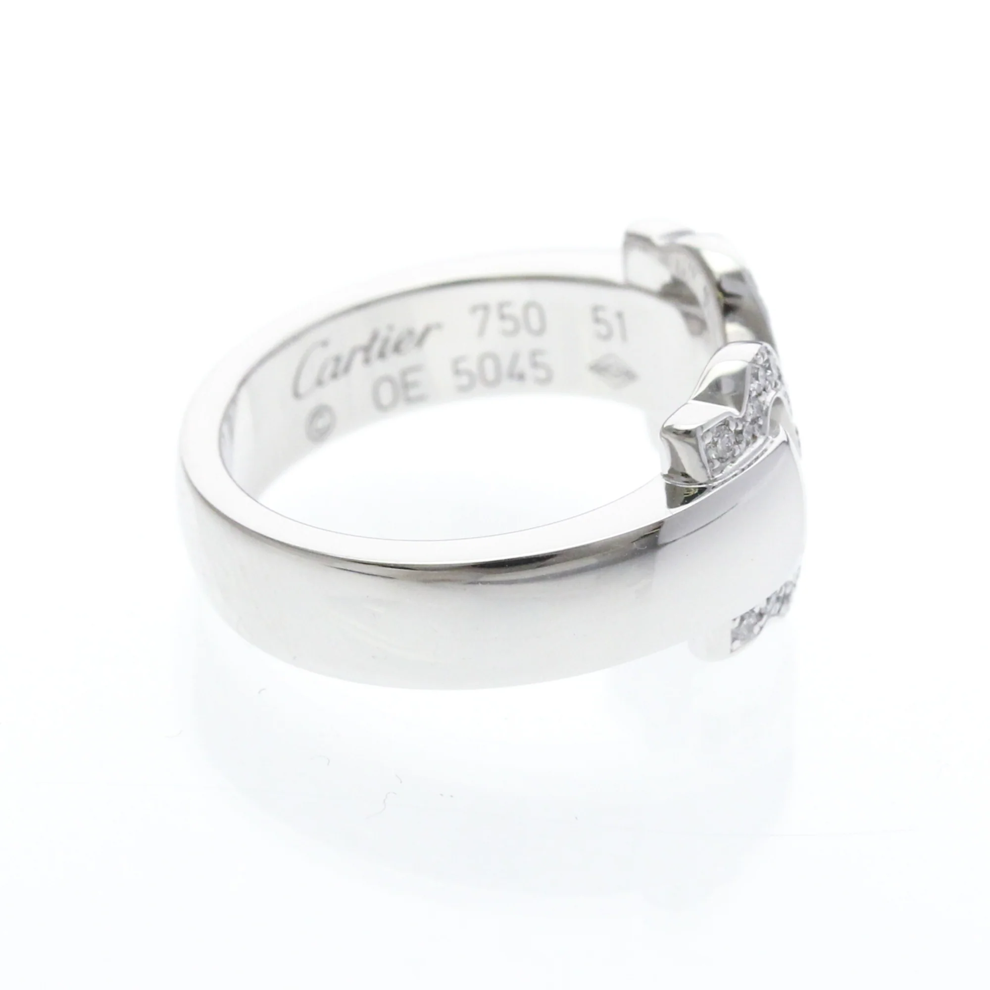 Ring 18K White Gold with Diamond - Image 4
