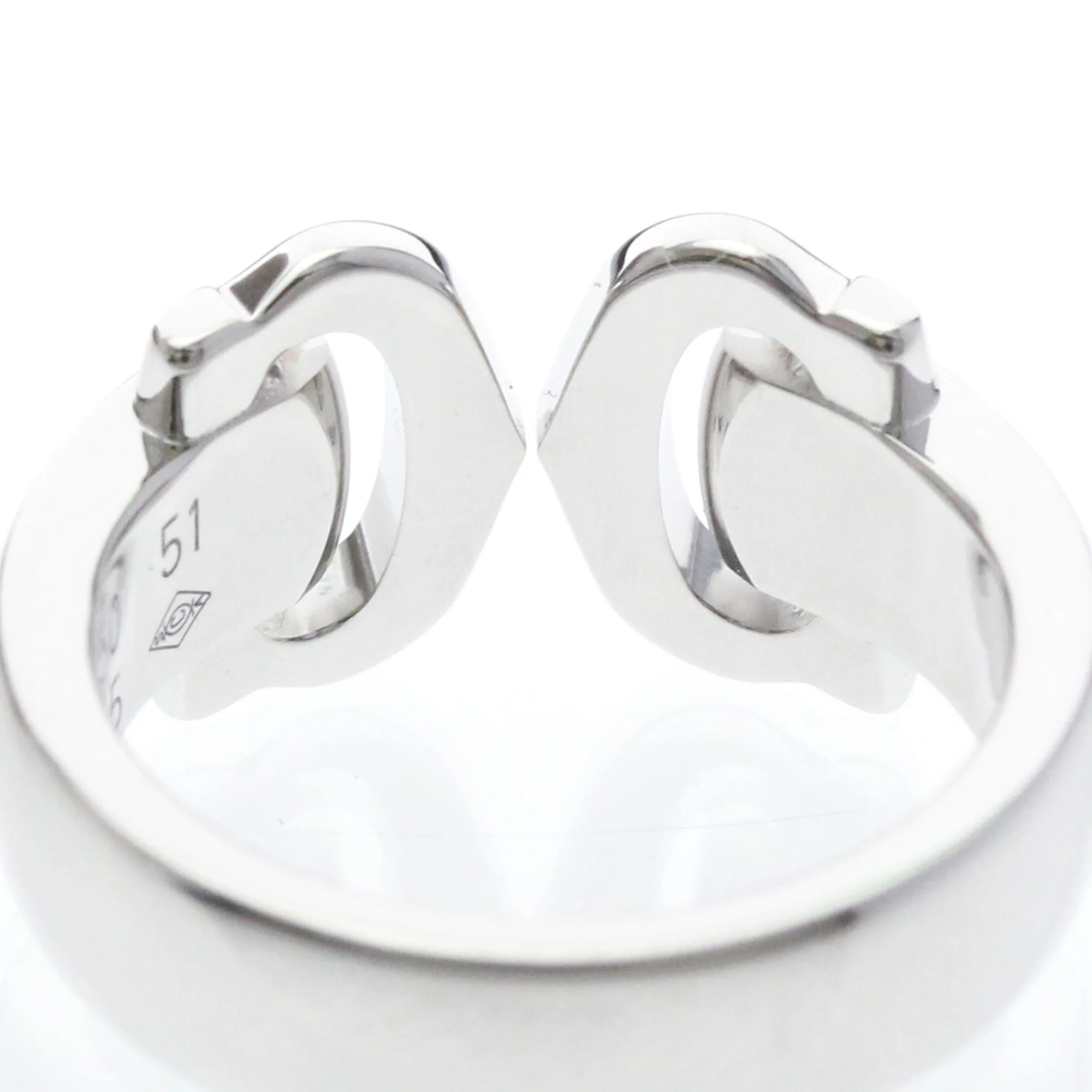 Ring 18K White Gold with Diamond - Image 7
