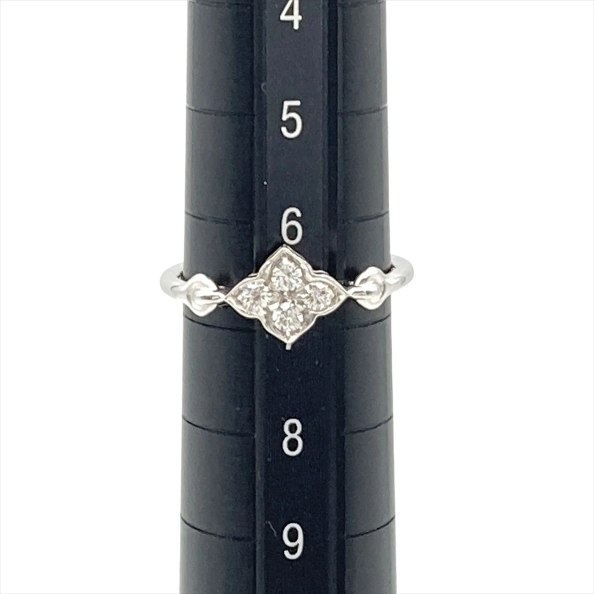Ring 18K White Gold with Diamond - Image 7