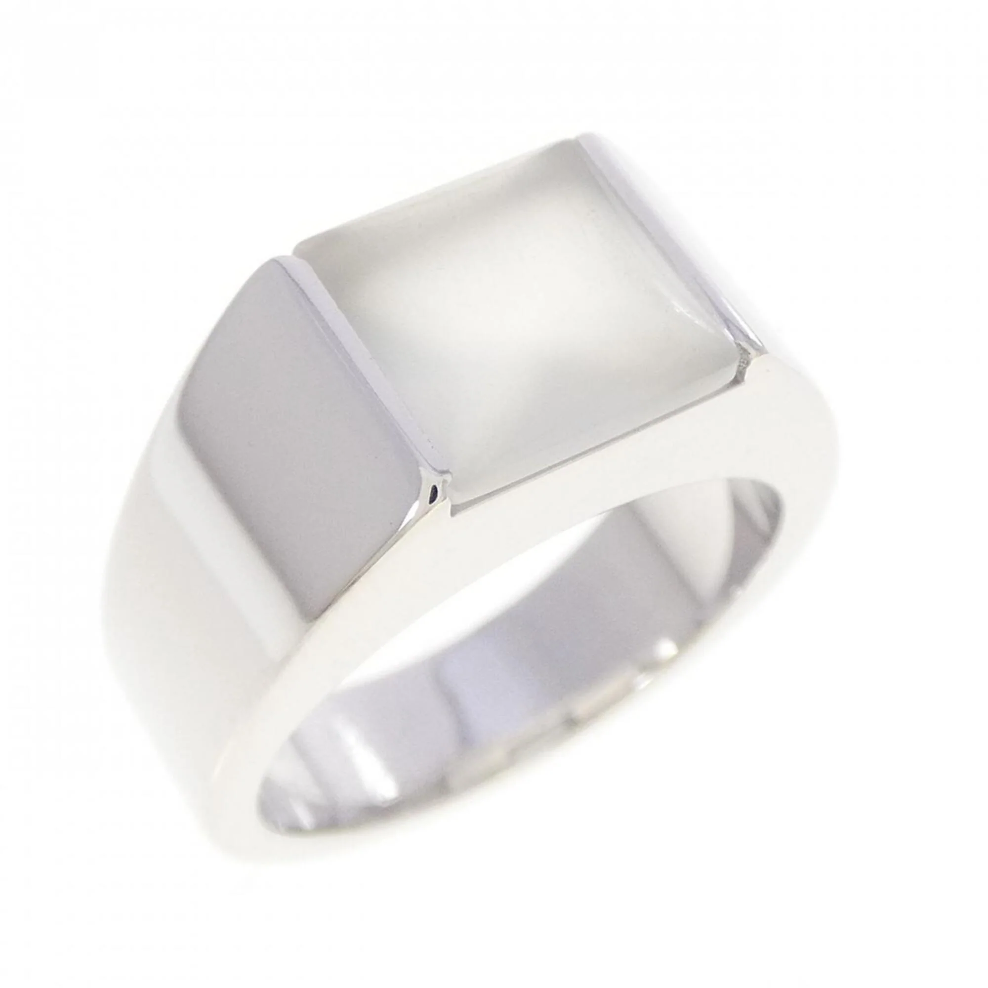 Ring 18K White Gold with Moonstone