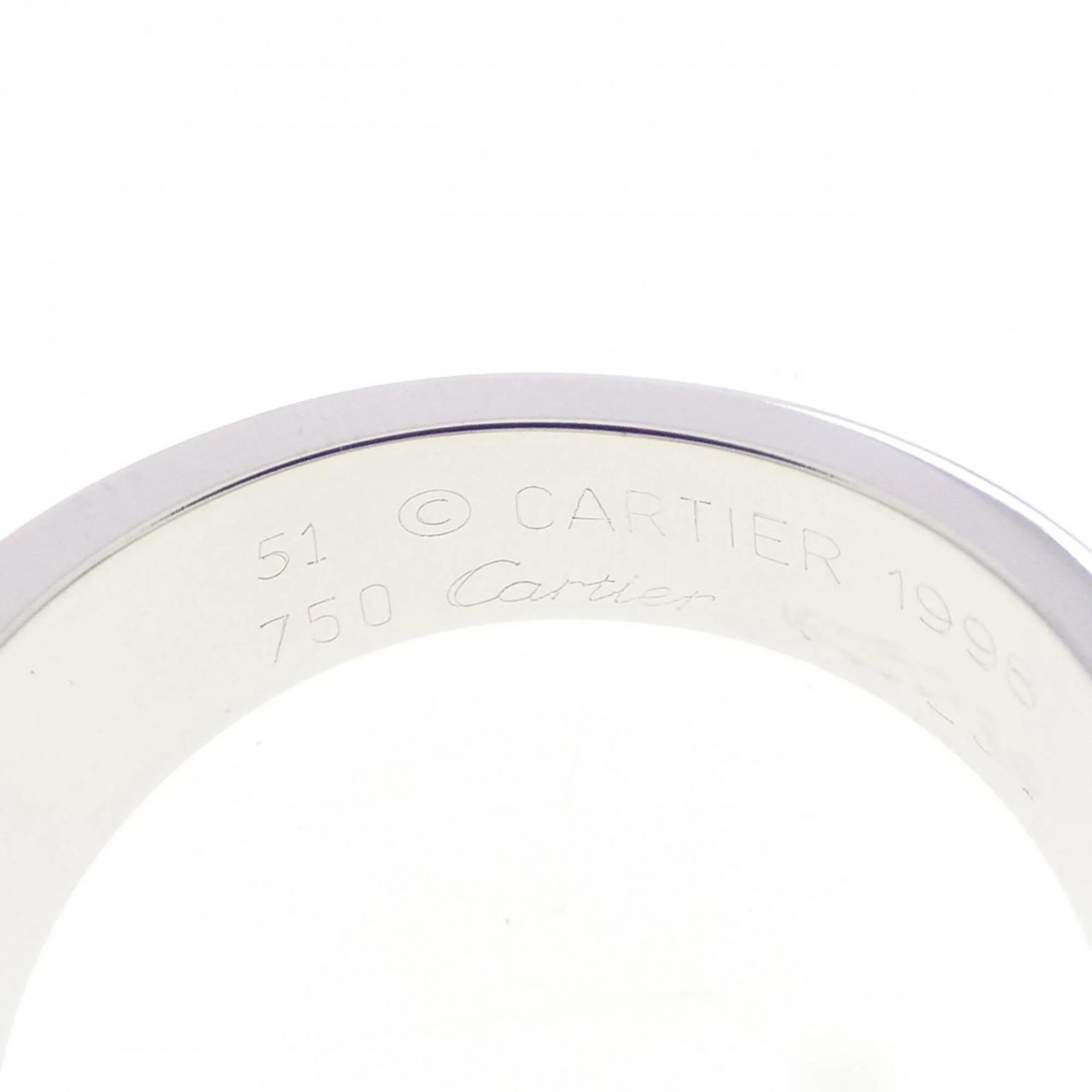 Ring 18K White Gold with Moonstone - Image 4