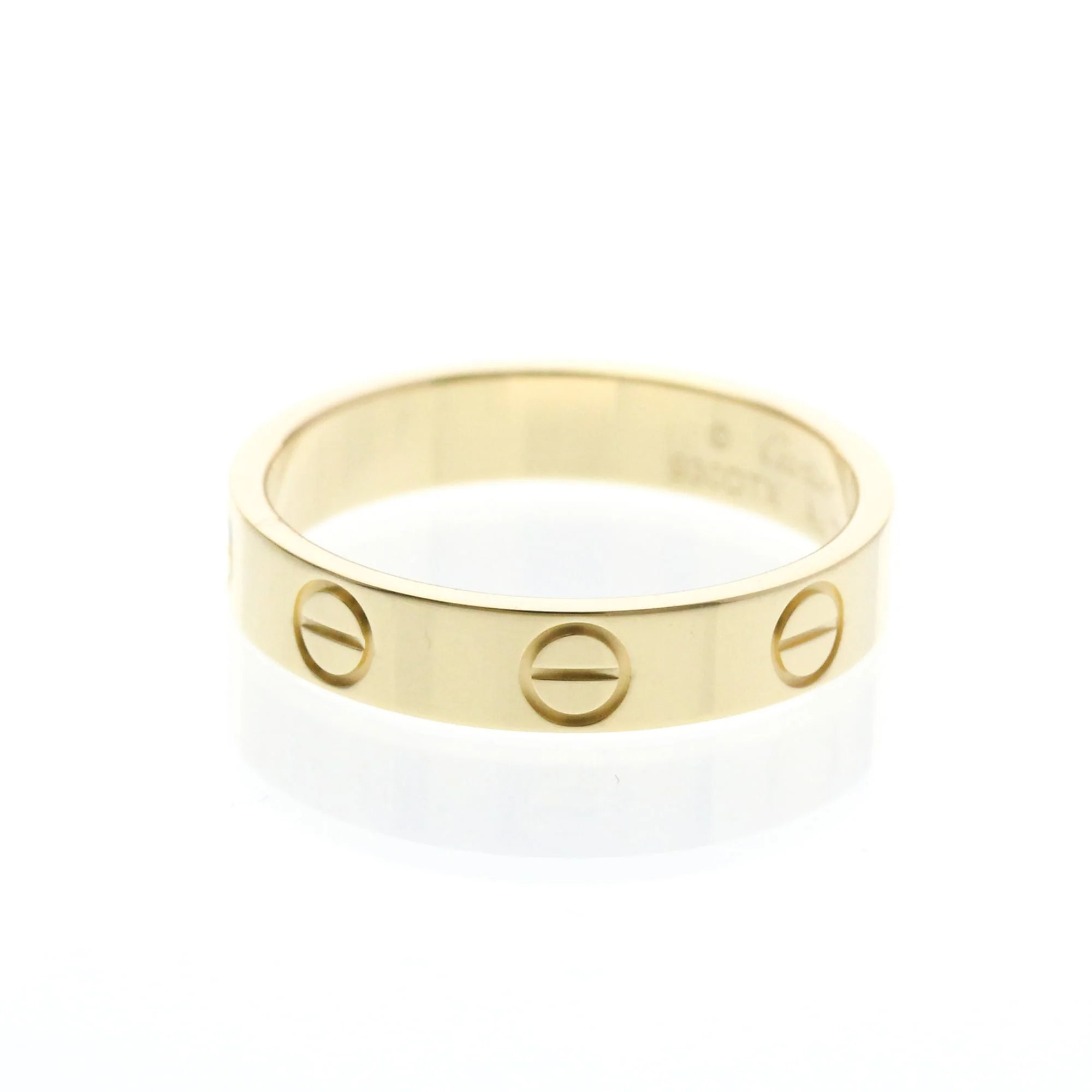 Ring 18K Yellow Gold Mini - Image 2