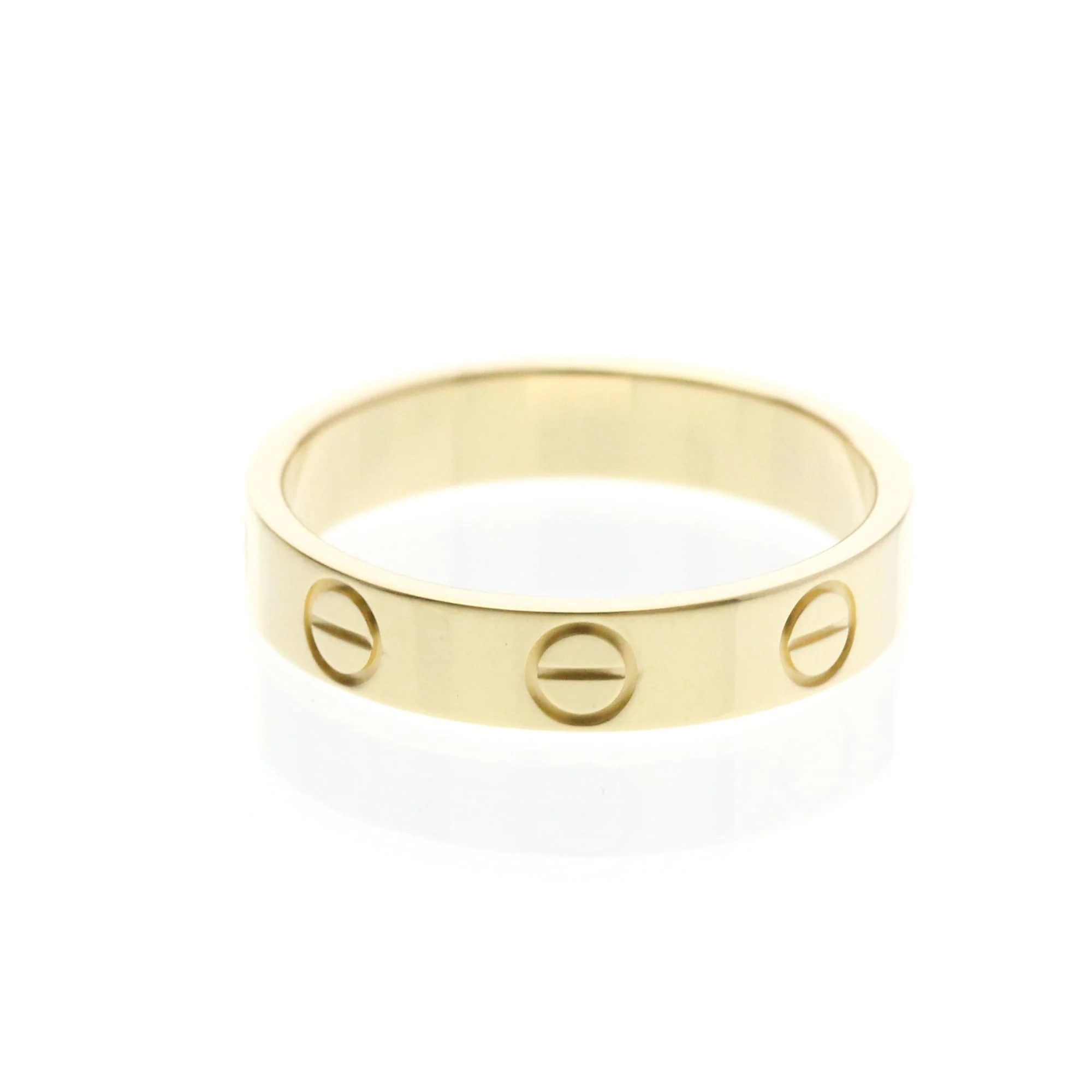 Ring 18K Yellow Gold Mini - Image 3