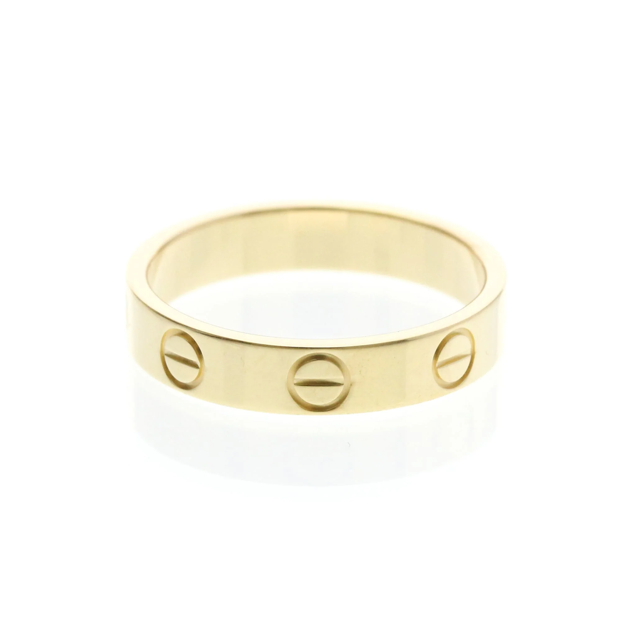 Ring 18K Yellow Gold Mini - Image 4
