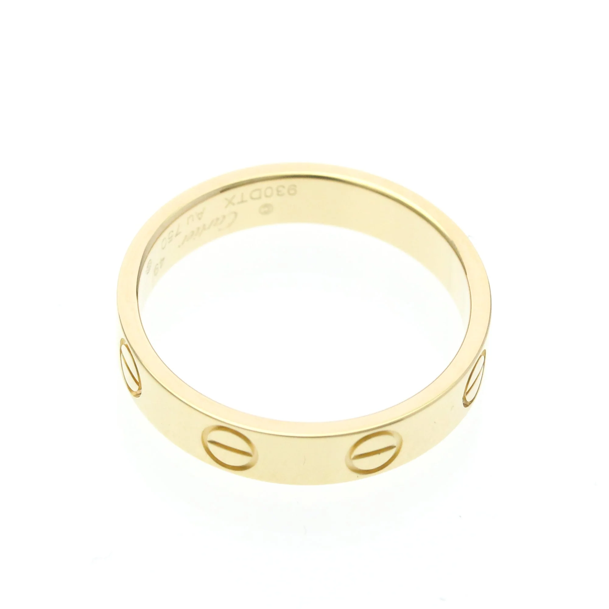 Ring 18K Yellow Gold Mini - Image 9