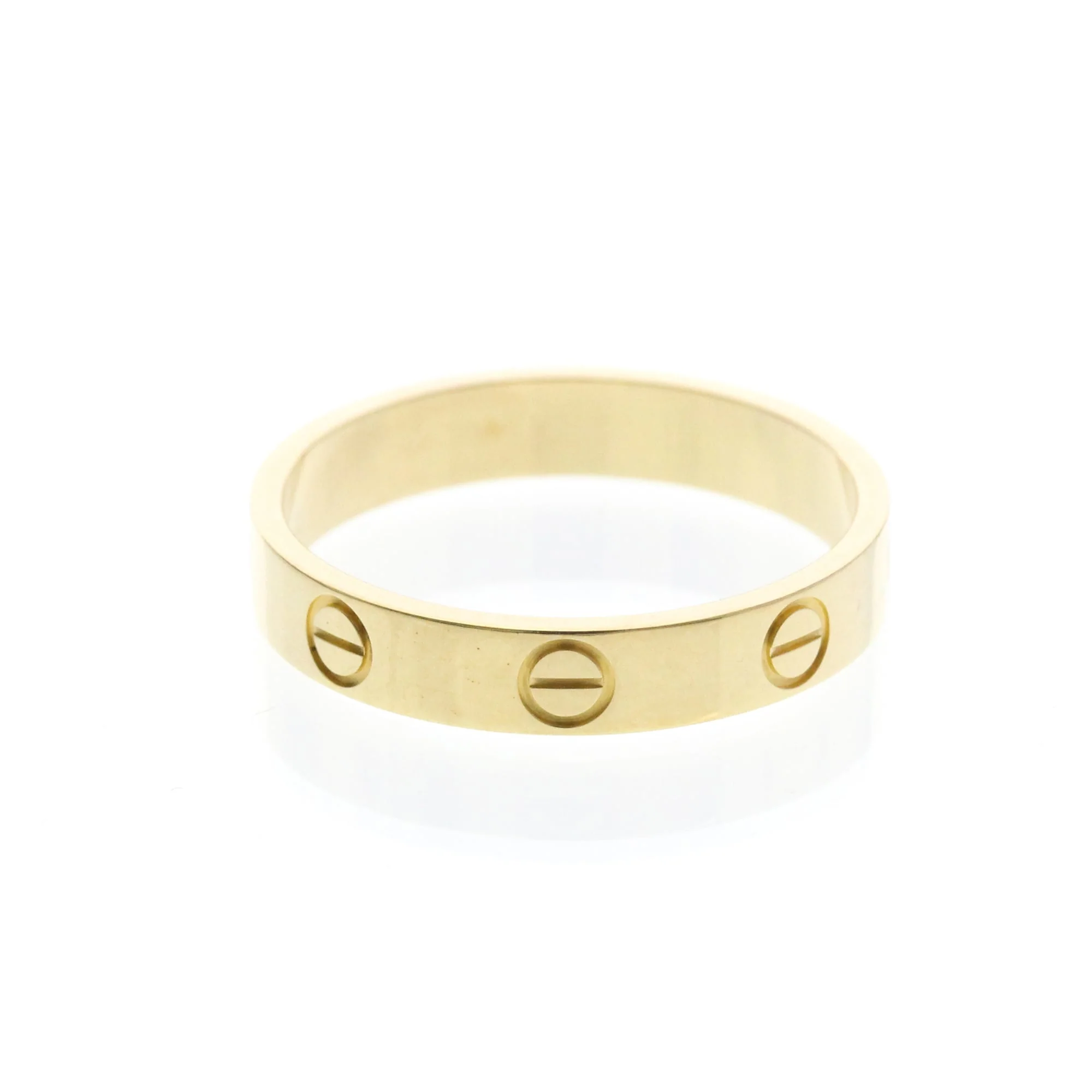 Ring 18K Yellow Gold Mini - Image 3
