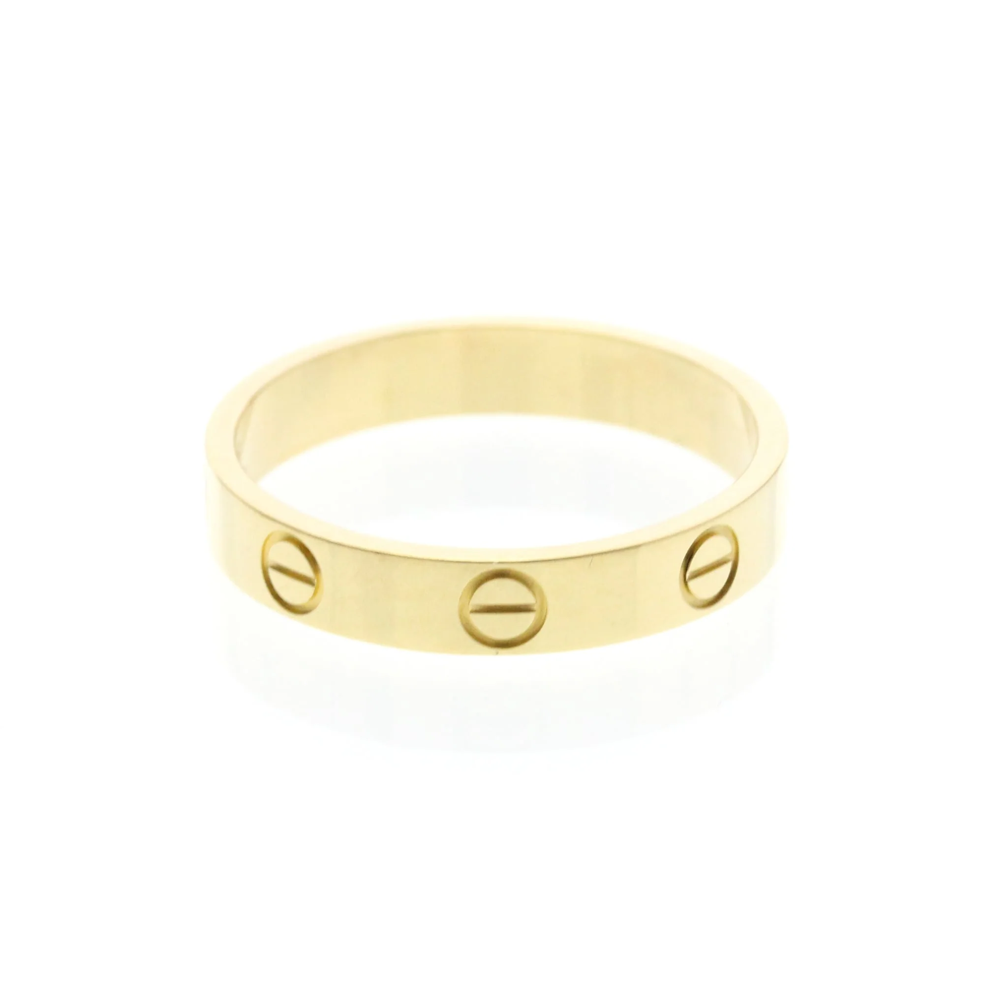 Ring 18K Yellow Gold Mini - Image 4