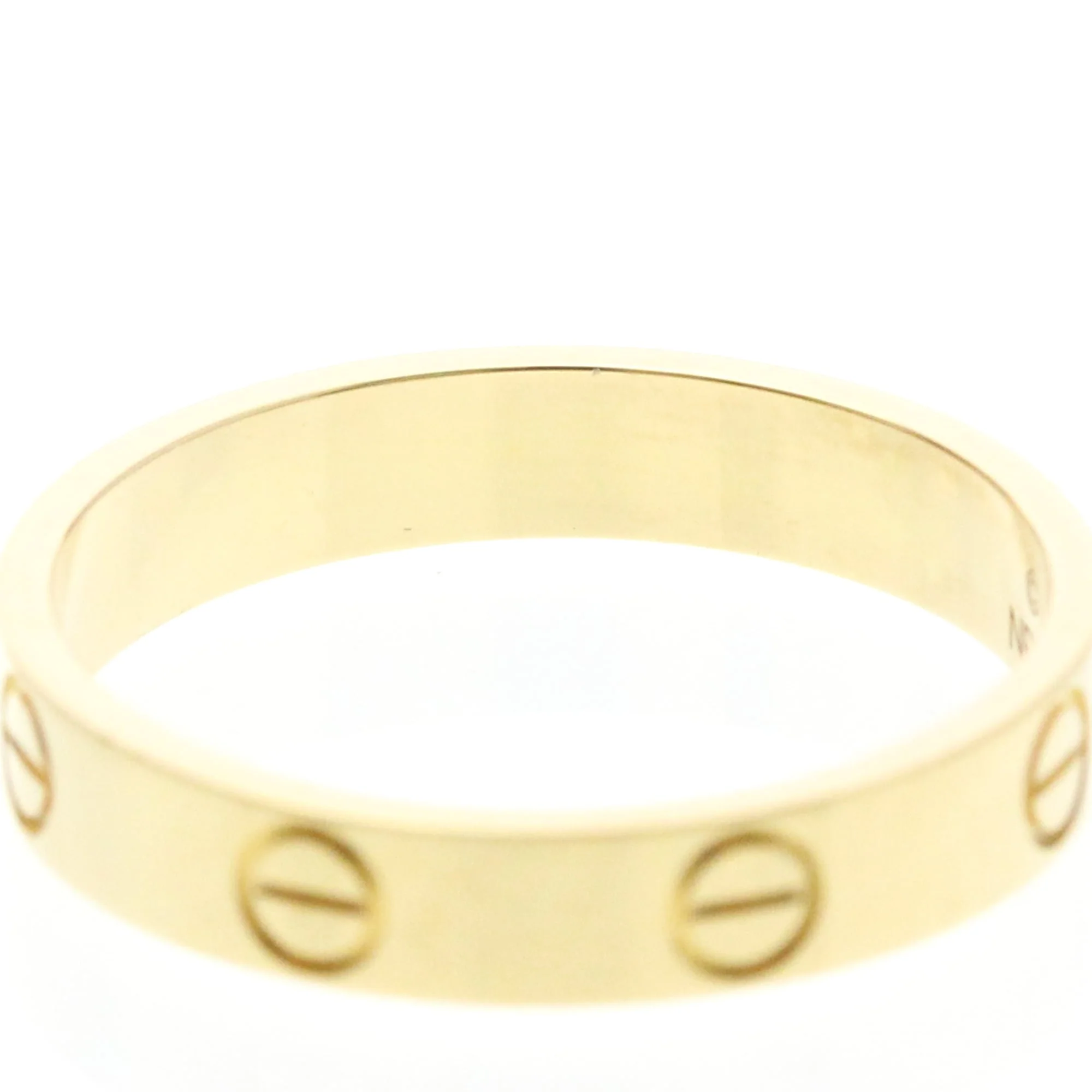 Ring 18K Yellow Gold Mini - Image 6