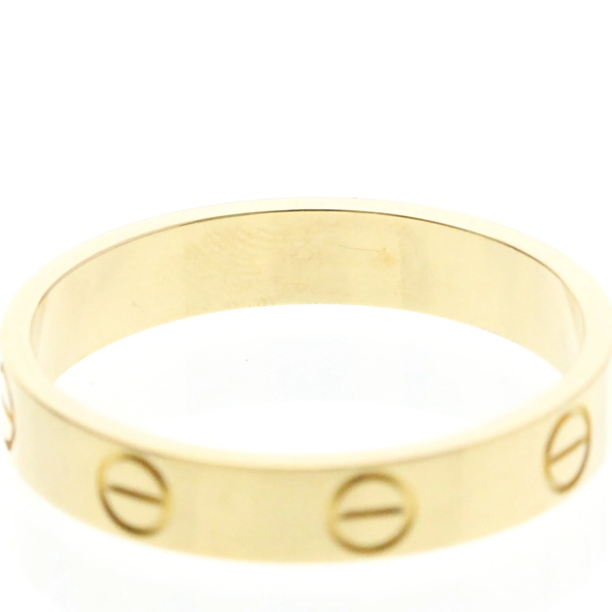 Ring 18K Yellow Gold Mini - Image 7
