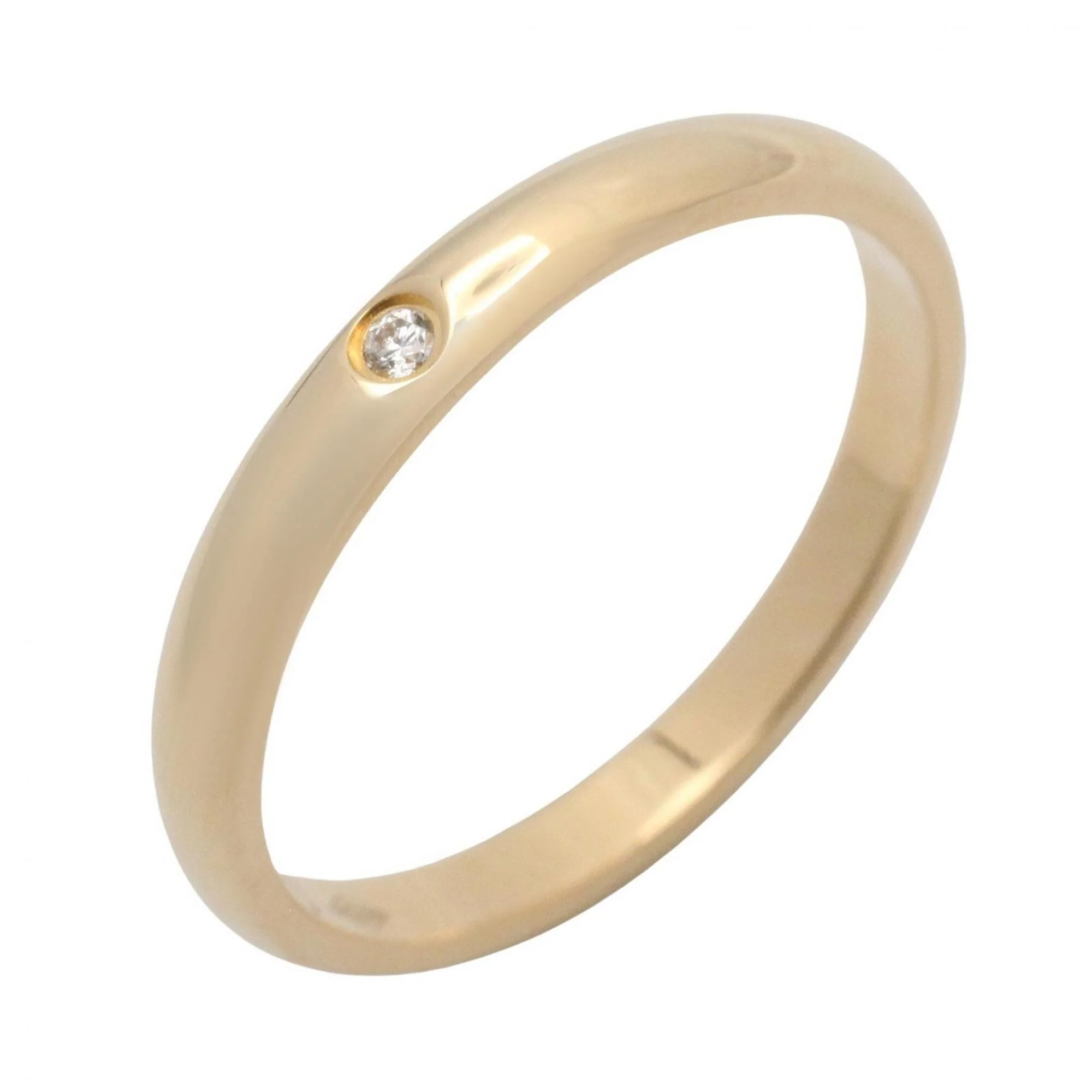 Ring 18K Yellow Gold with Diamond