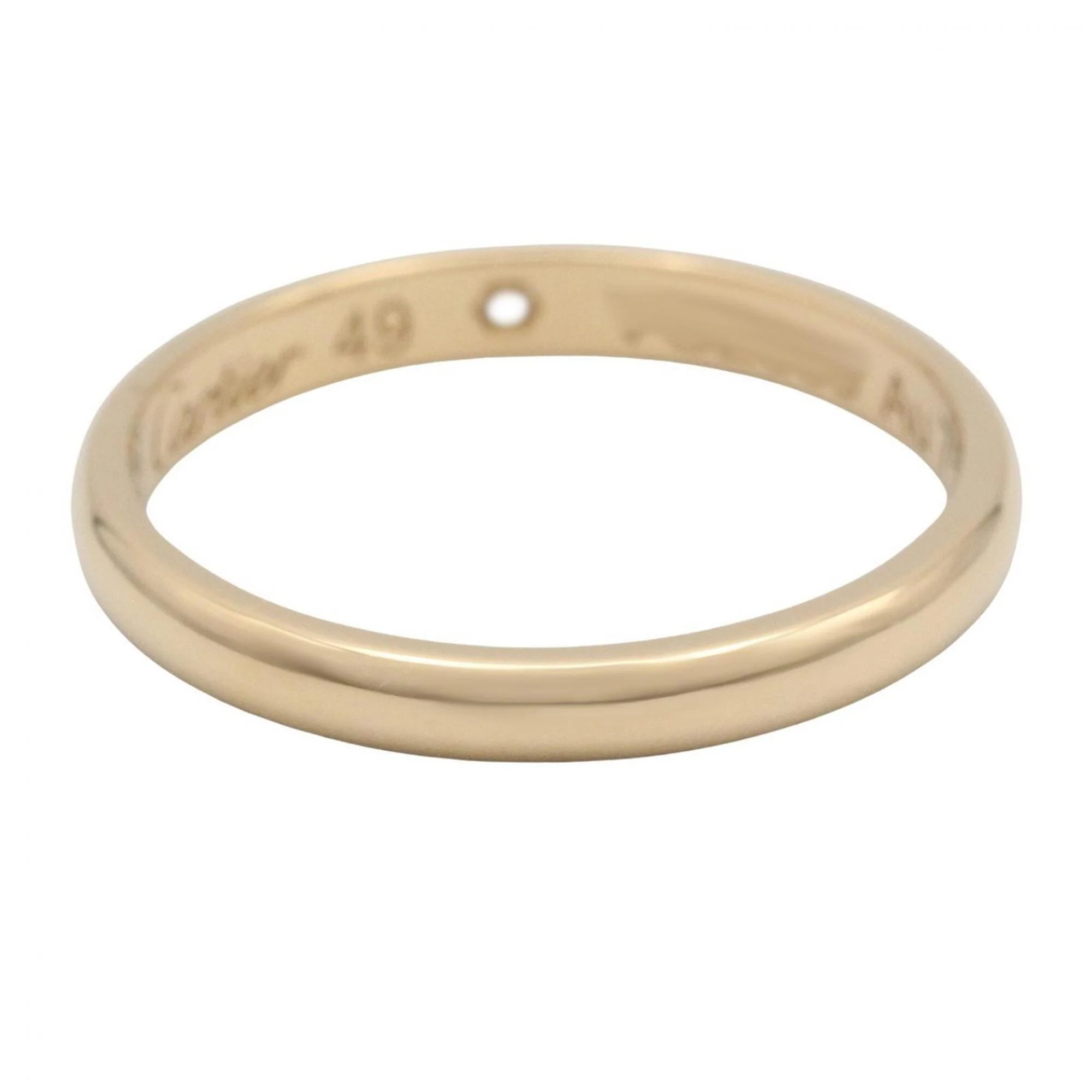 Ring 18K Yellow Gold with Diamond - Image 3