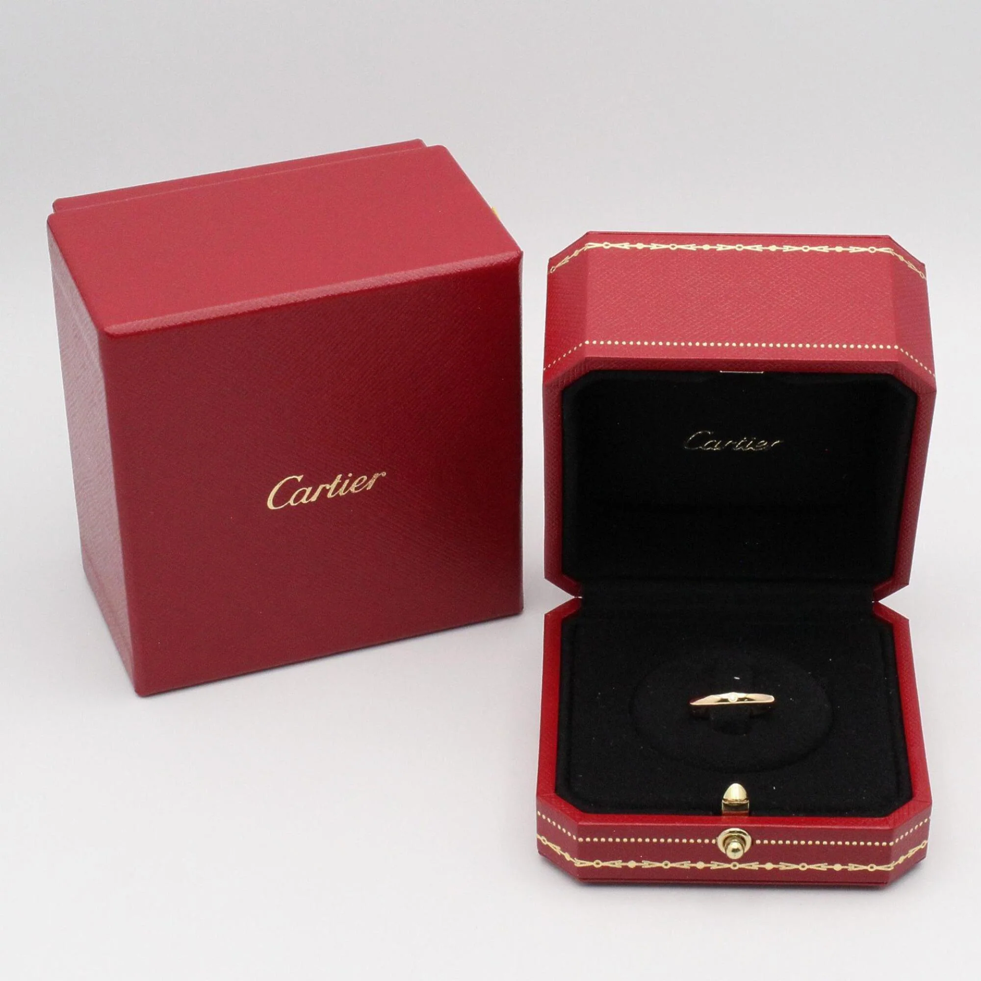 Ring 18K Yellow Gold with Diamond - Image 9