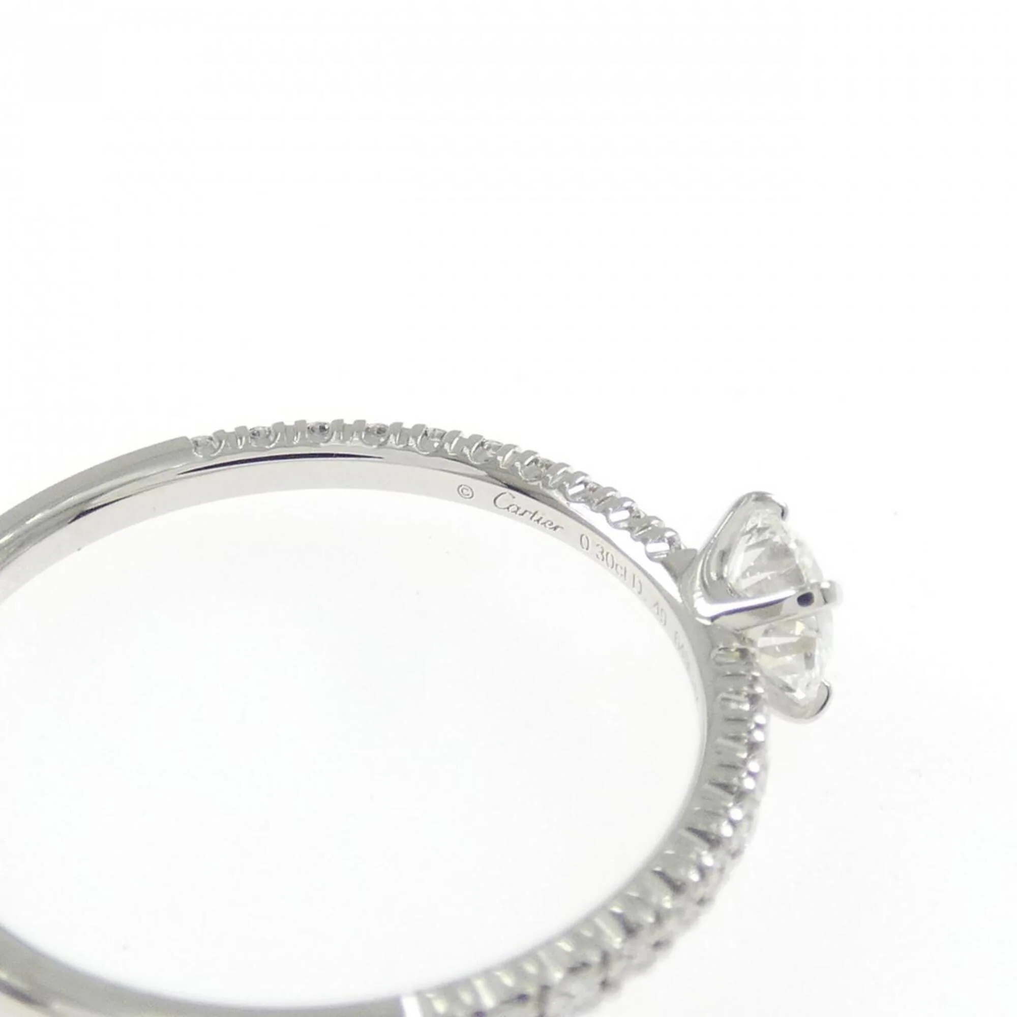 Ring Platinum With Diamond - Image 3