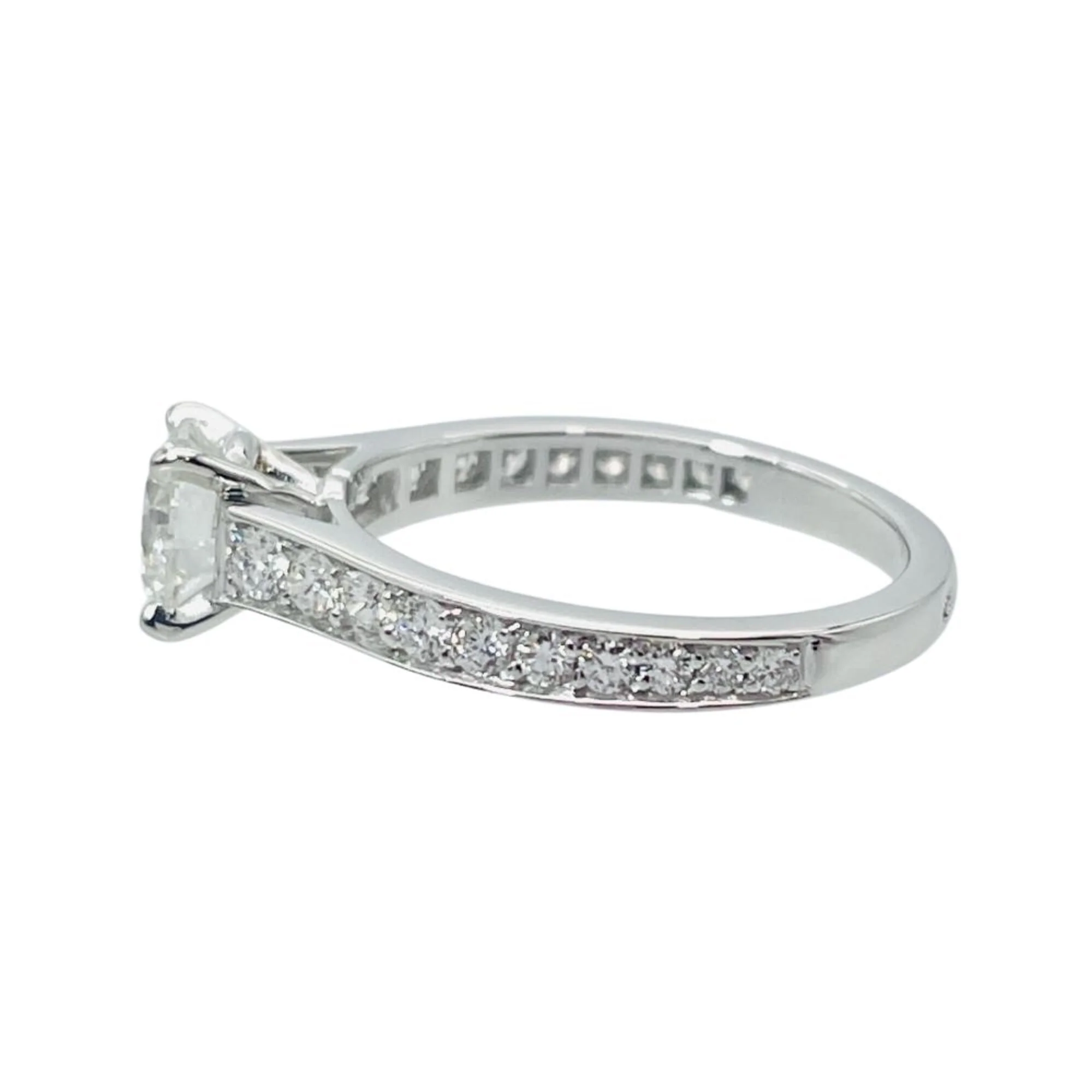 Ring Platinum with Diamond - Image 3