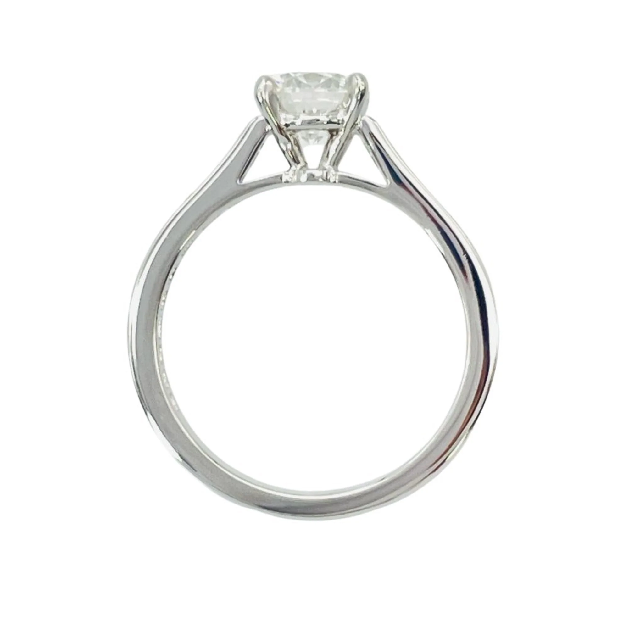 Ring Platinum with Diamond - Image 5