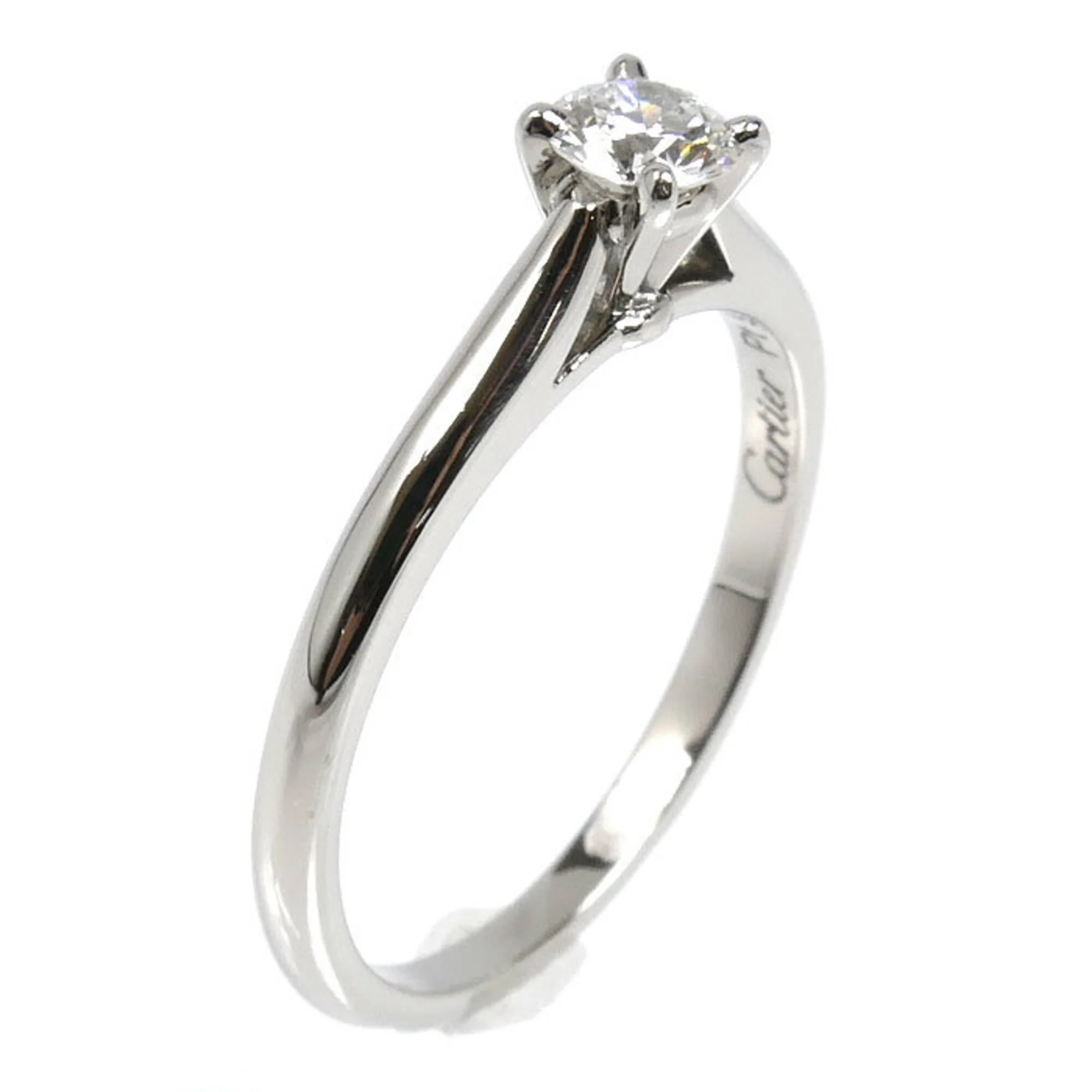 Ring Platinum with Diamond - Image 2