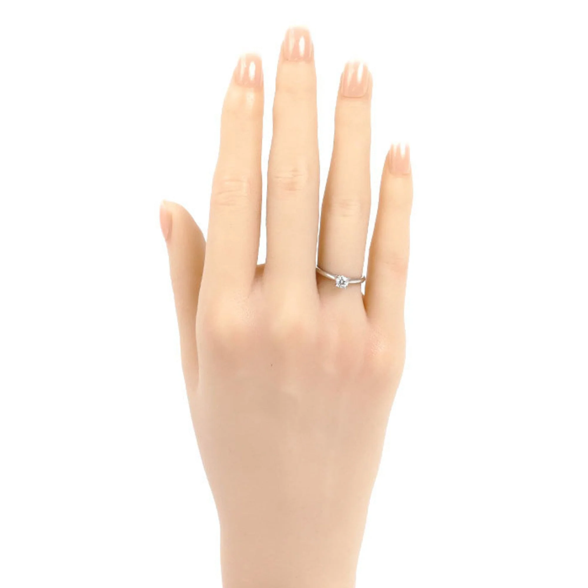 Ring Platinum with Diamond - Image 7