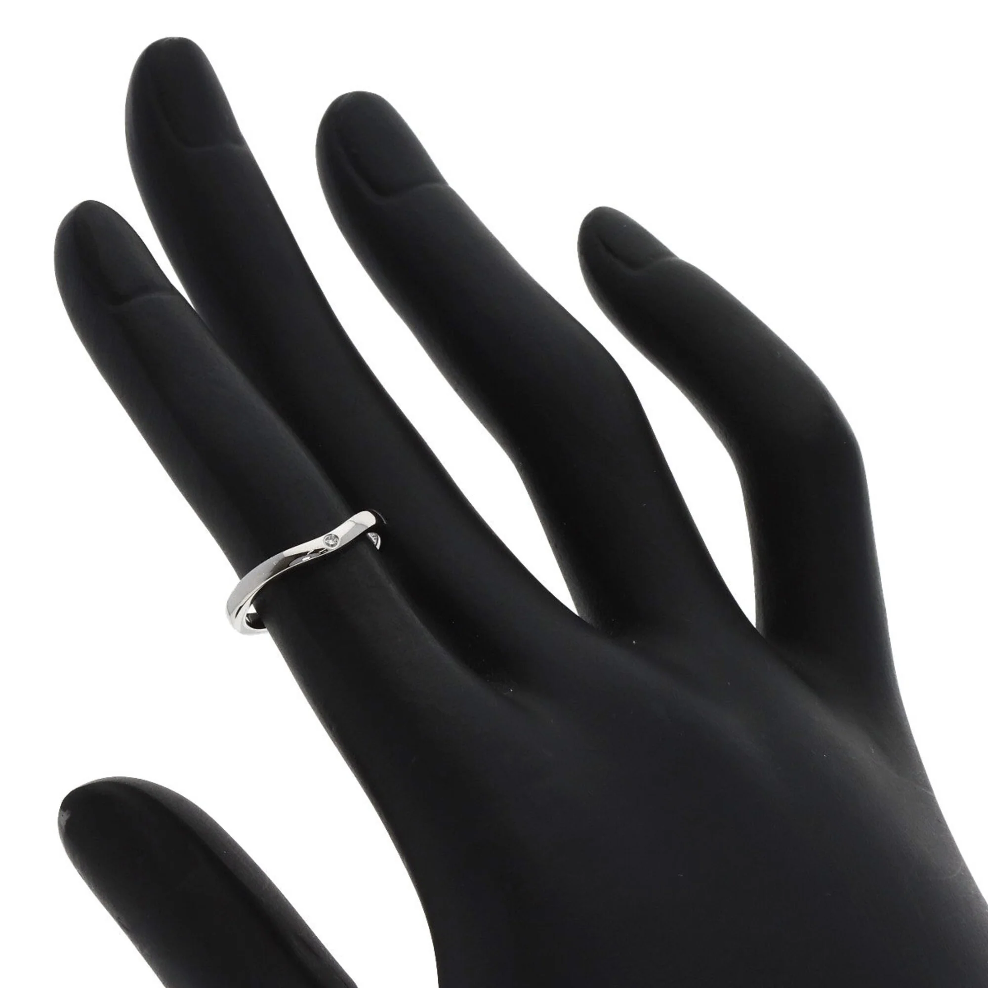 Ring Platinum with Diamond - Image 6