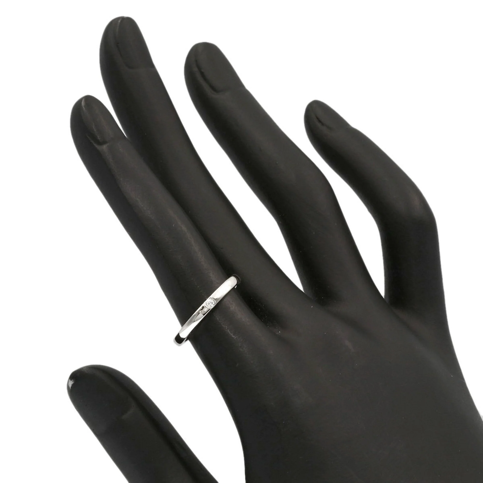 Ring Platinum With Diamond - Image 7