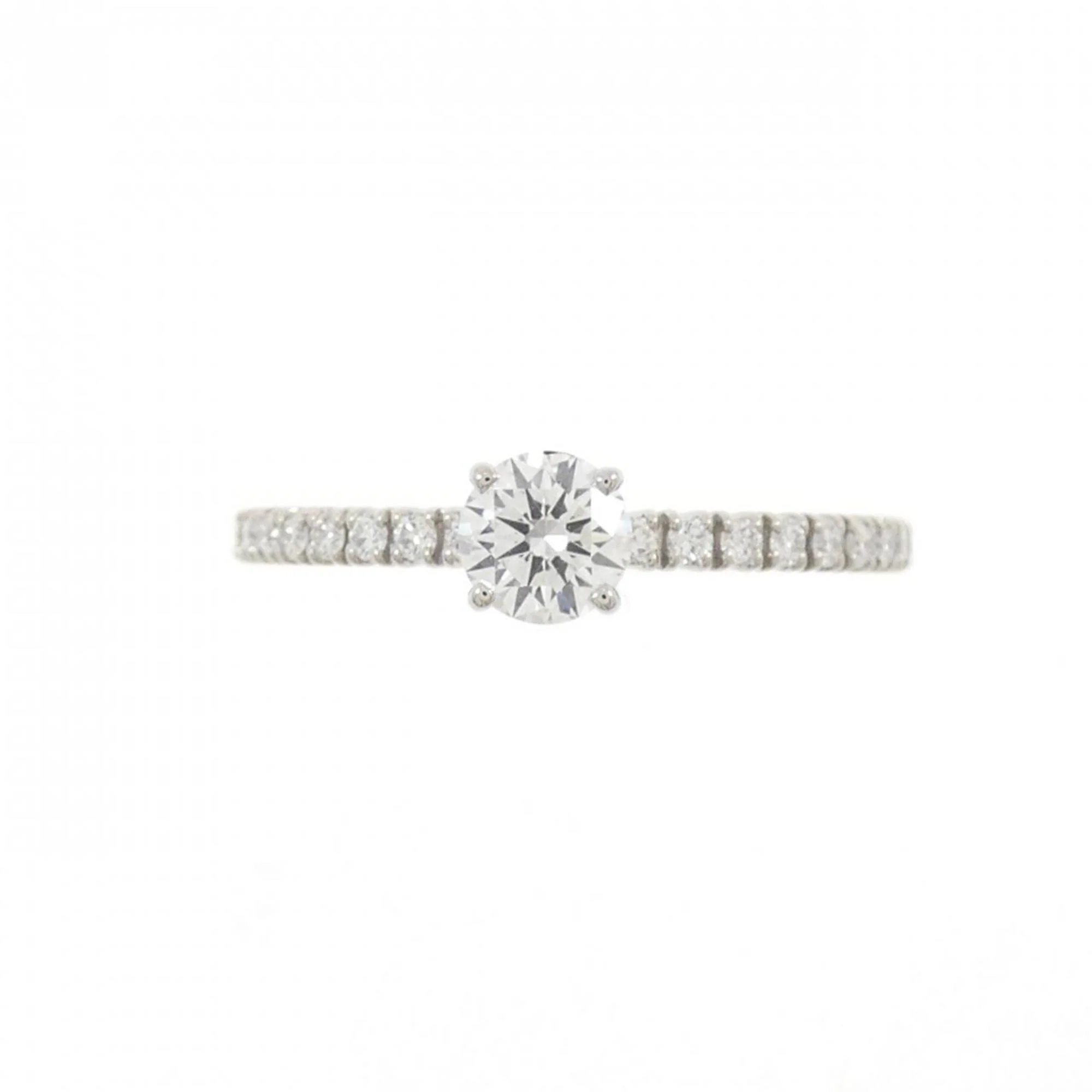 Ring Platinum with Diamond - Image 2