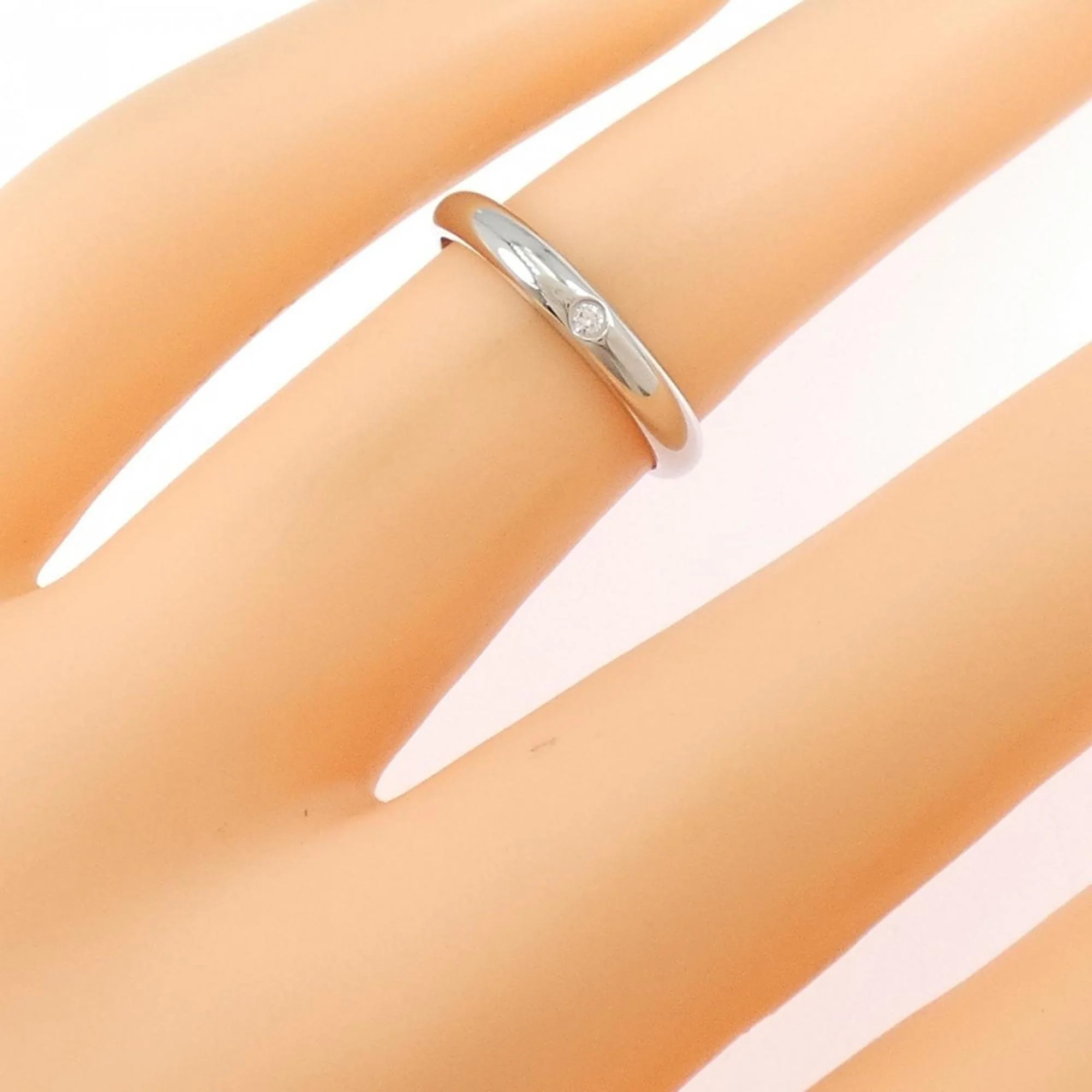 Ring Platinum with Diamond - Image 5
