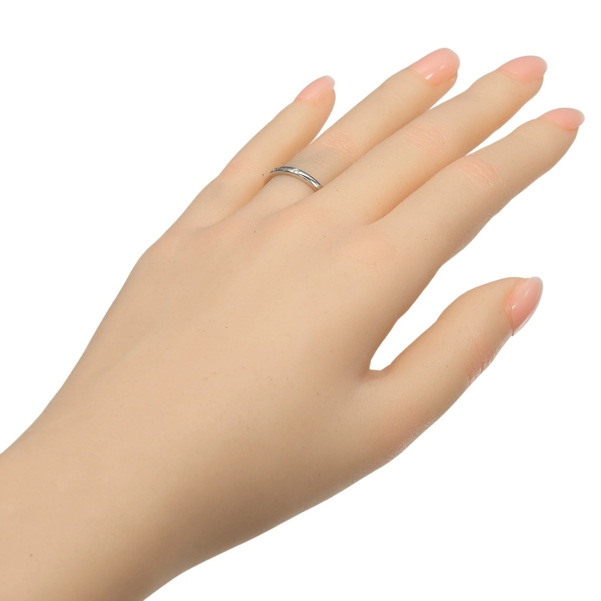 Ring Platinum with Diamonds - Image 2