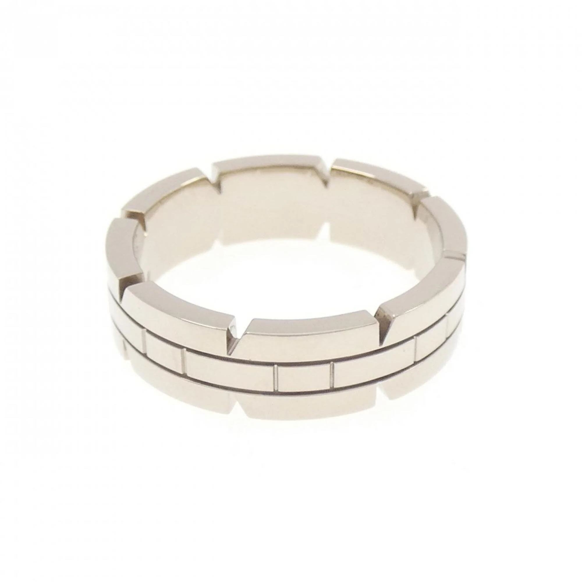 Small Band Ring 18K White Gold - Image 2