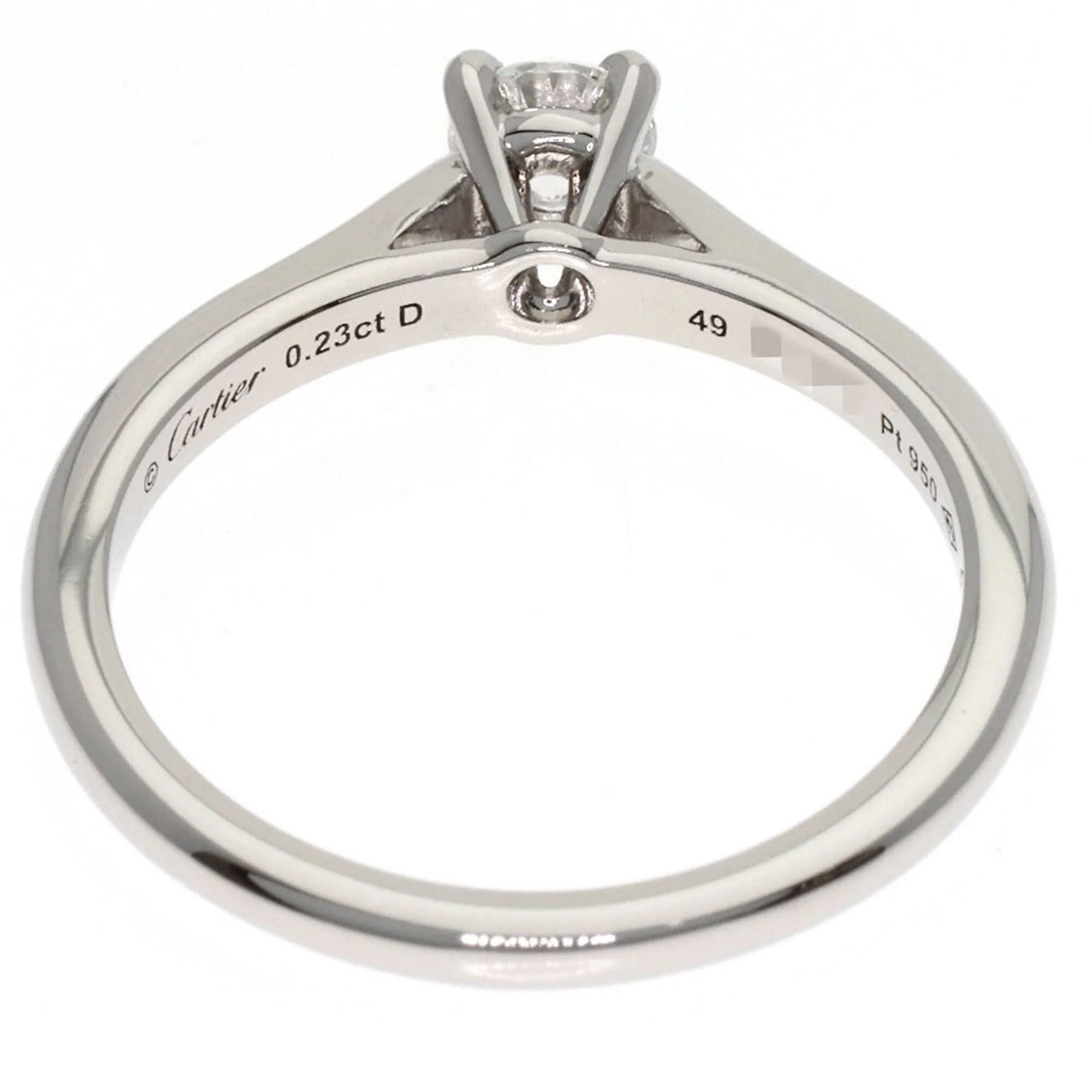 Solitaire Ring Platinum - Image 4