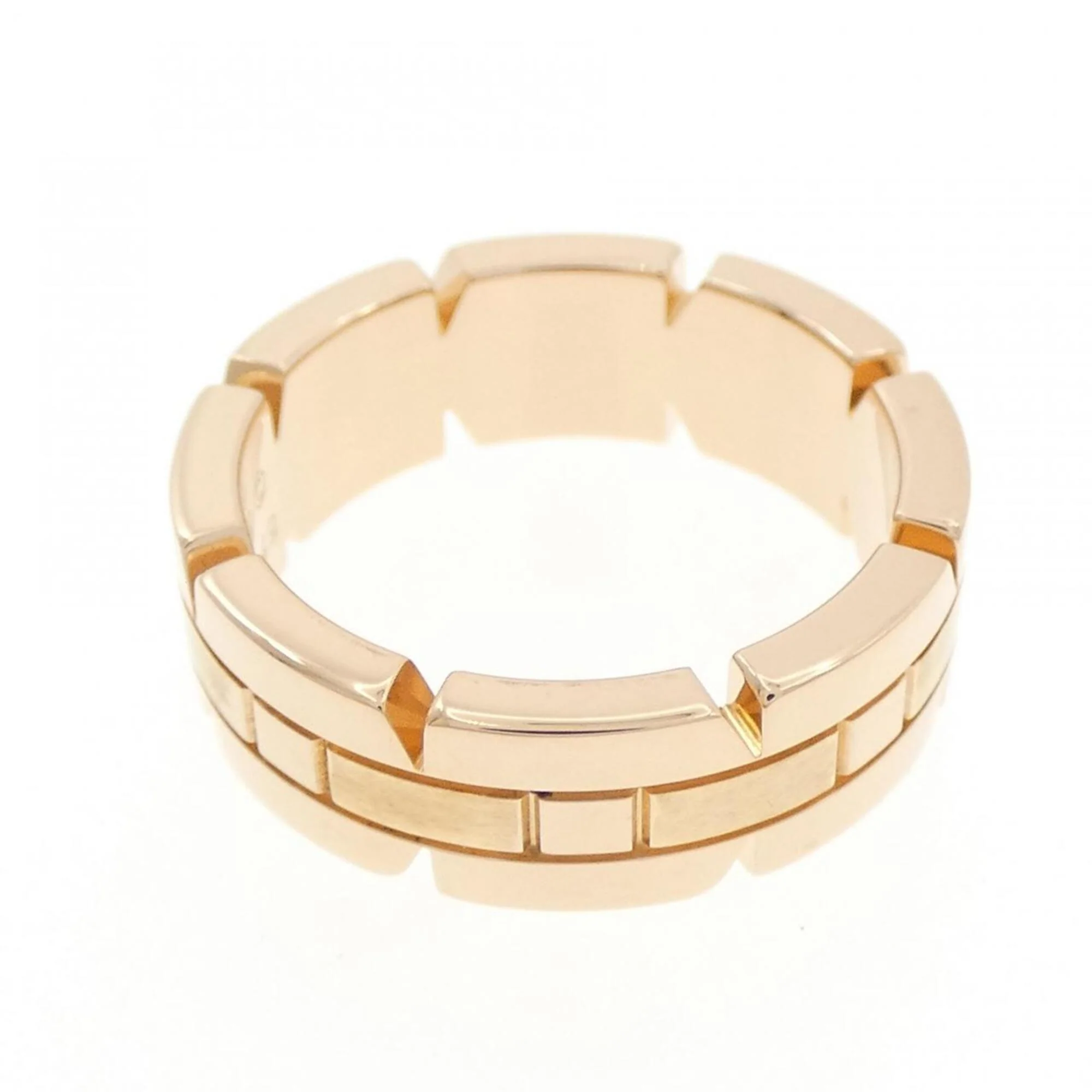 Tank Française Ring 18K Rose Gold Small - Image 2