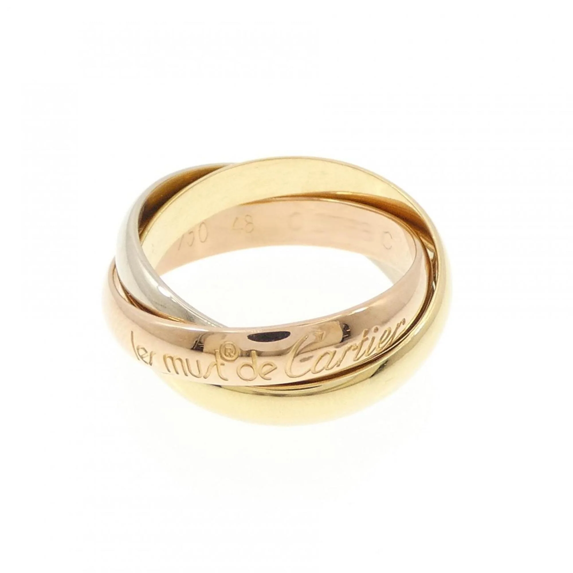Trinity Ring 18K Tricolor Gold