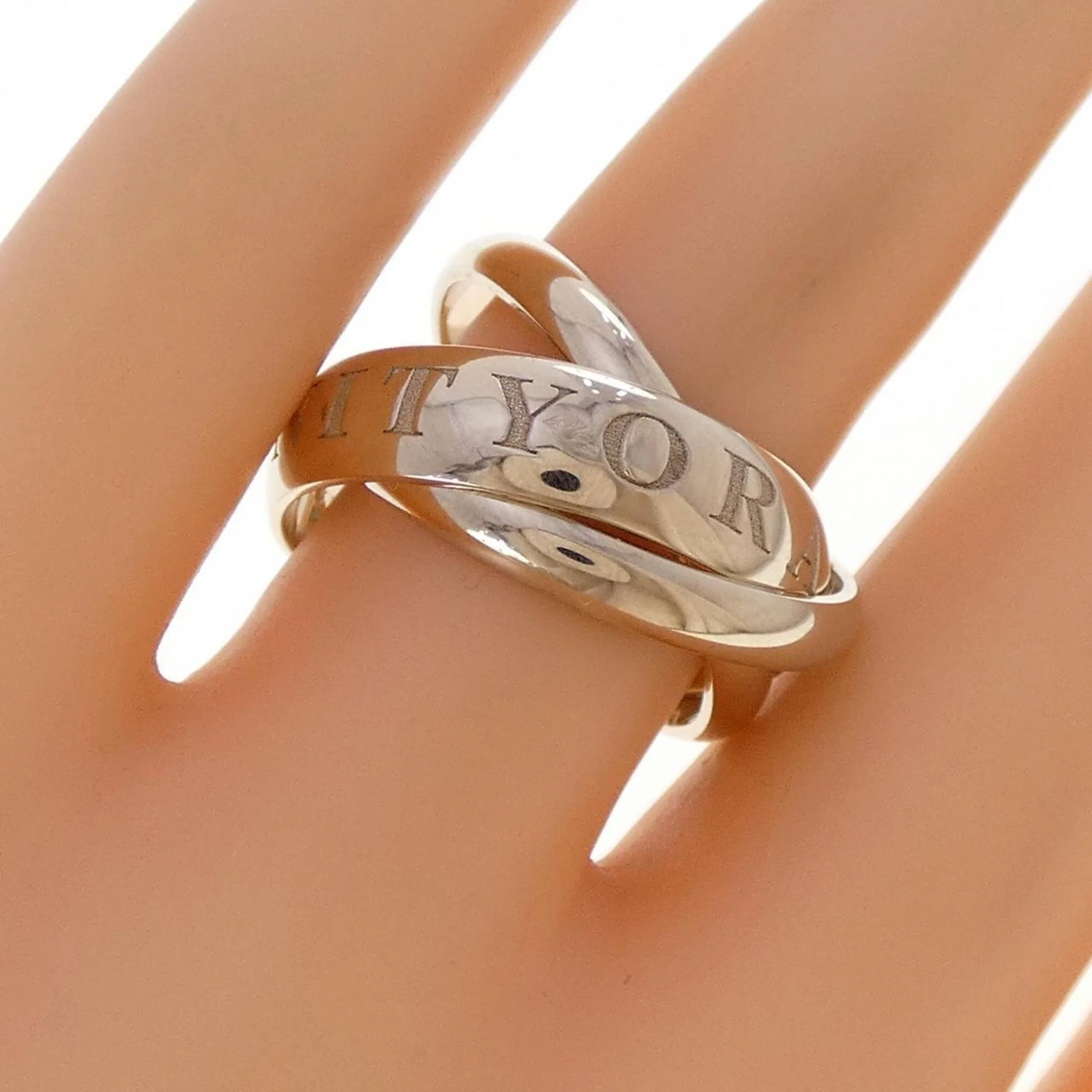Trinity Ring 18K White Gold - Image 5
