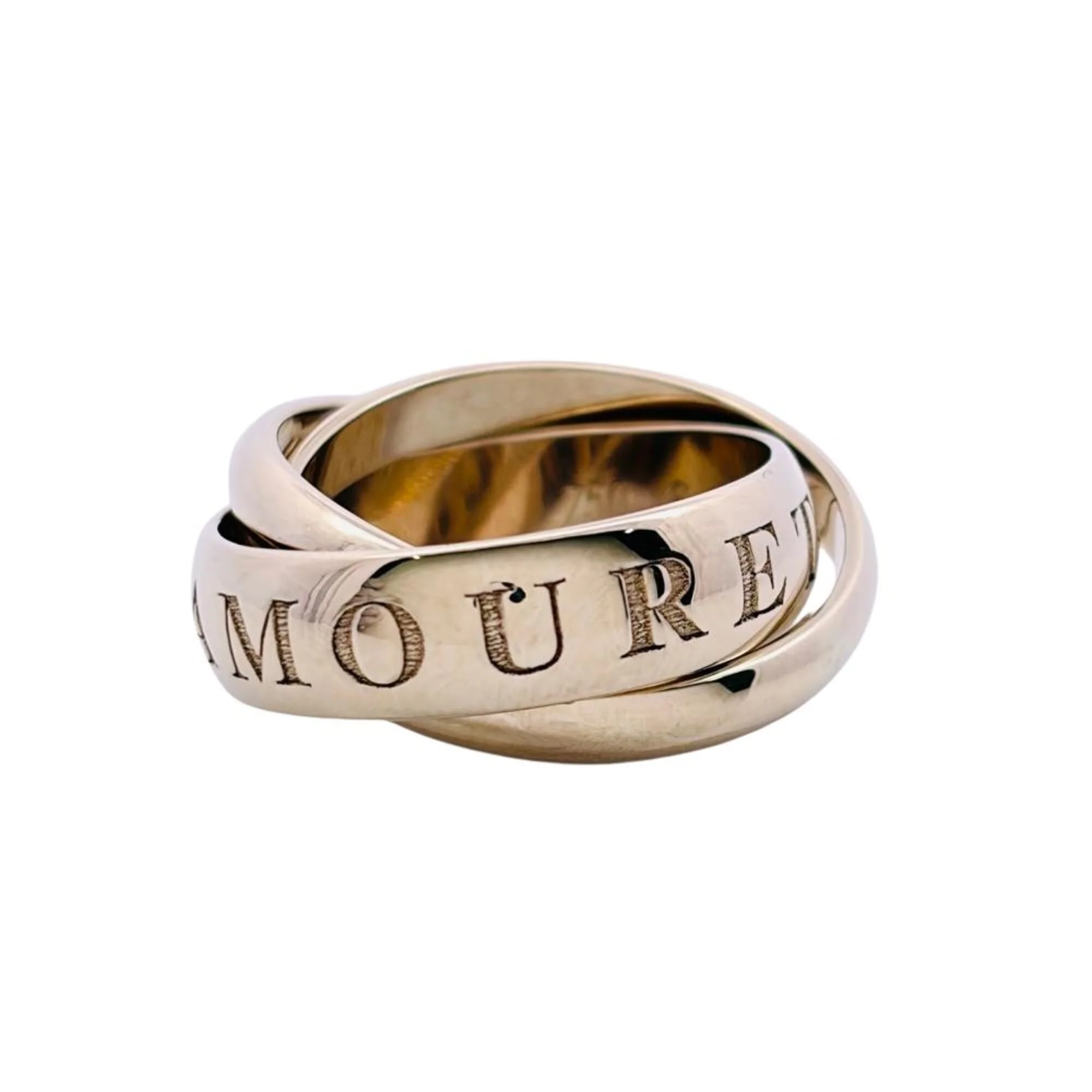 Trinity Ring 18K White Gold - Image 2