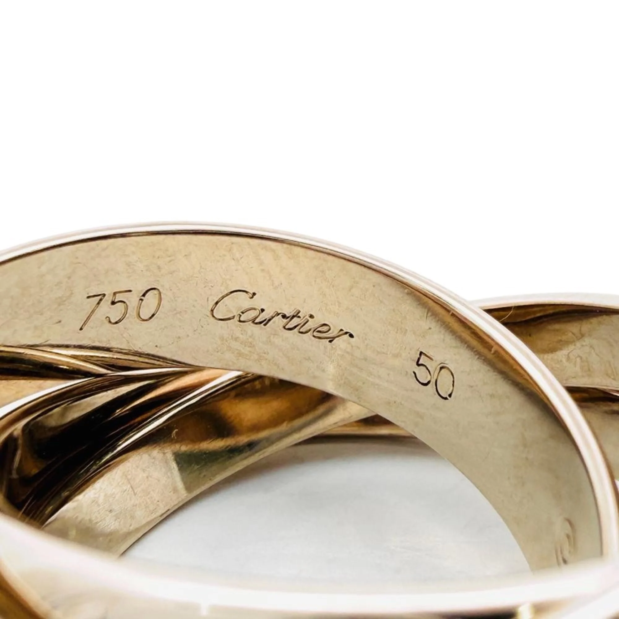 Trinity Ring 18K White Gold - Image 4