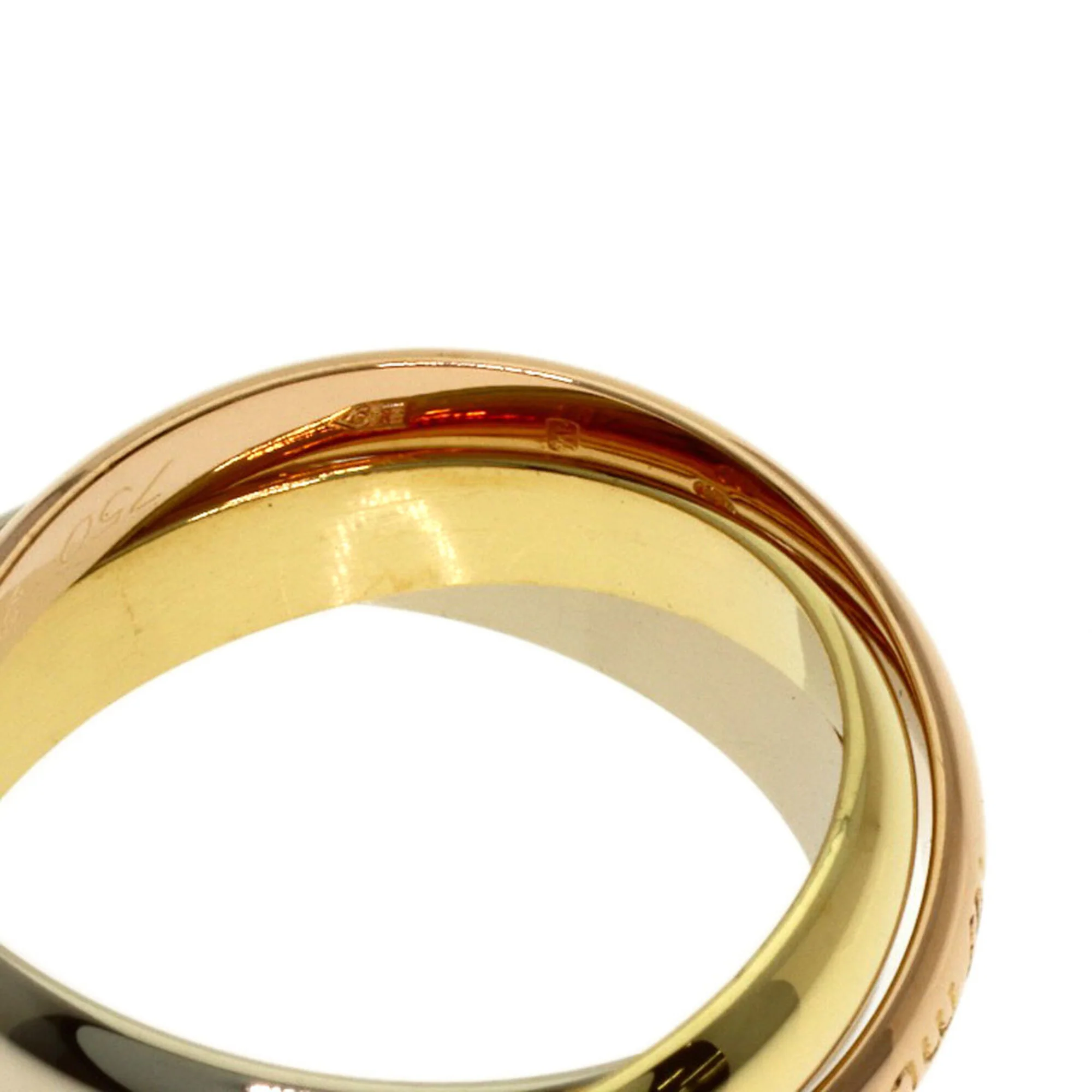 Trinity Ring 18K Yellow Gold and 18K Rose Gold - Image 5
