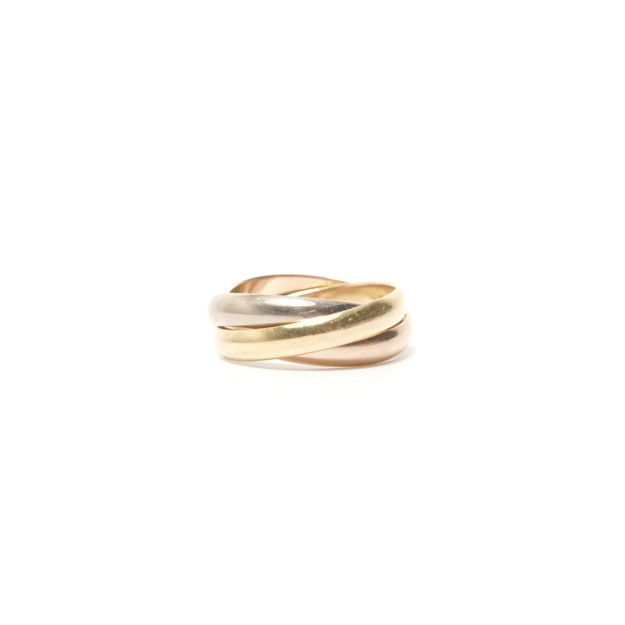 Trinity Ring Gold-Tone Metal - Image 3