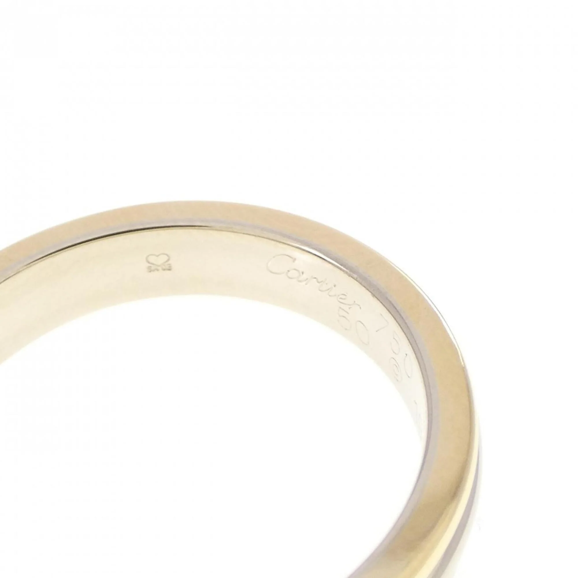 Vendome Louis Cartier Band Ring 18K Tricolor Gold - Image 3