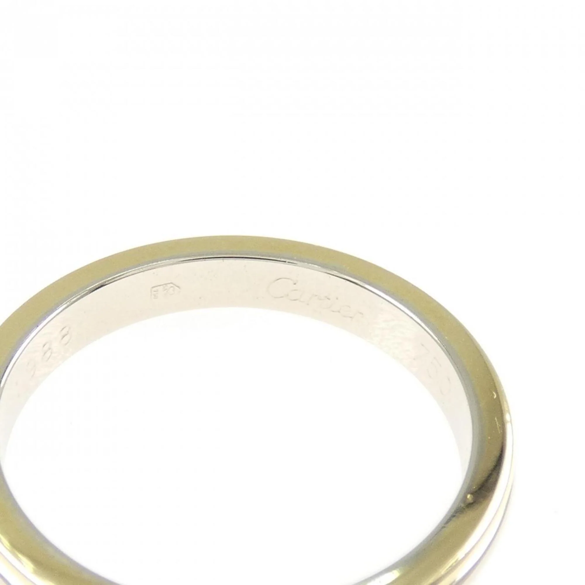 Vendome Louis Cartier Band Ring 18K Tricolor Gold - Image 3