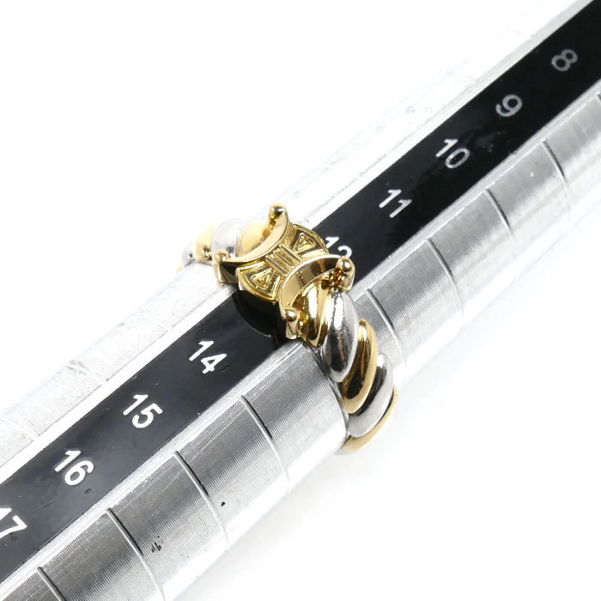 Ring Platinum and 18K Yellow Gold - Image 6