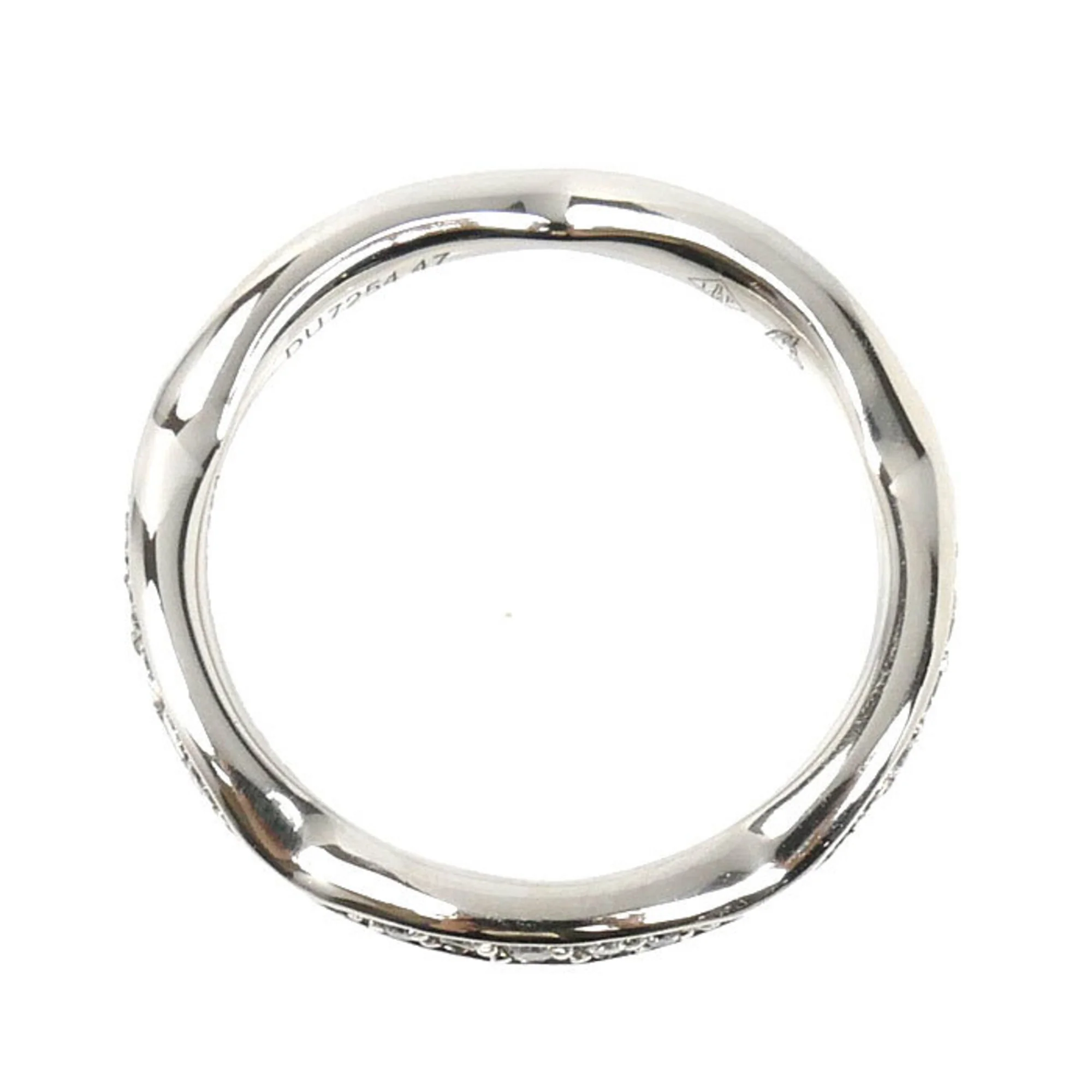 Band Ring Platinum With Diamond - Image 4