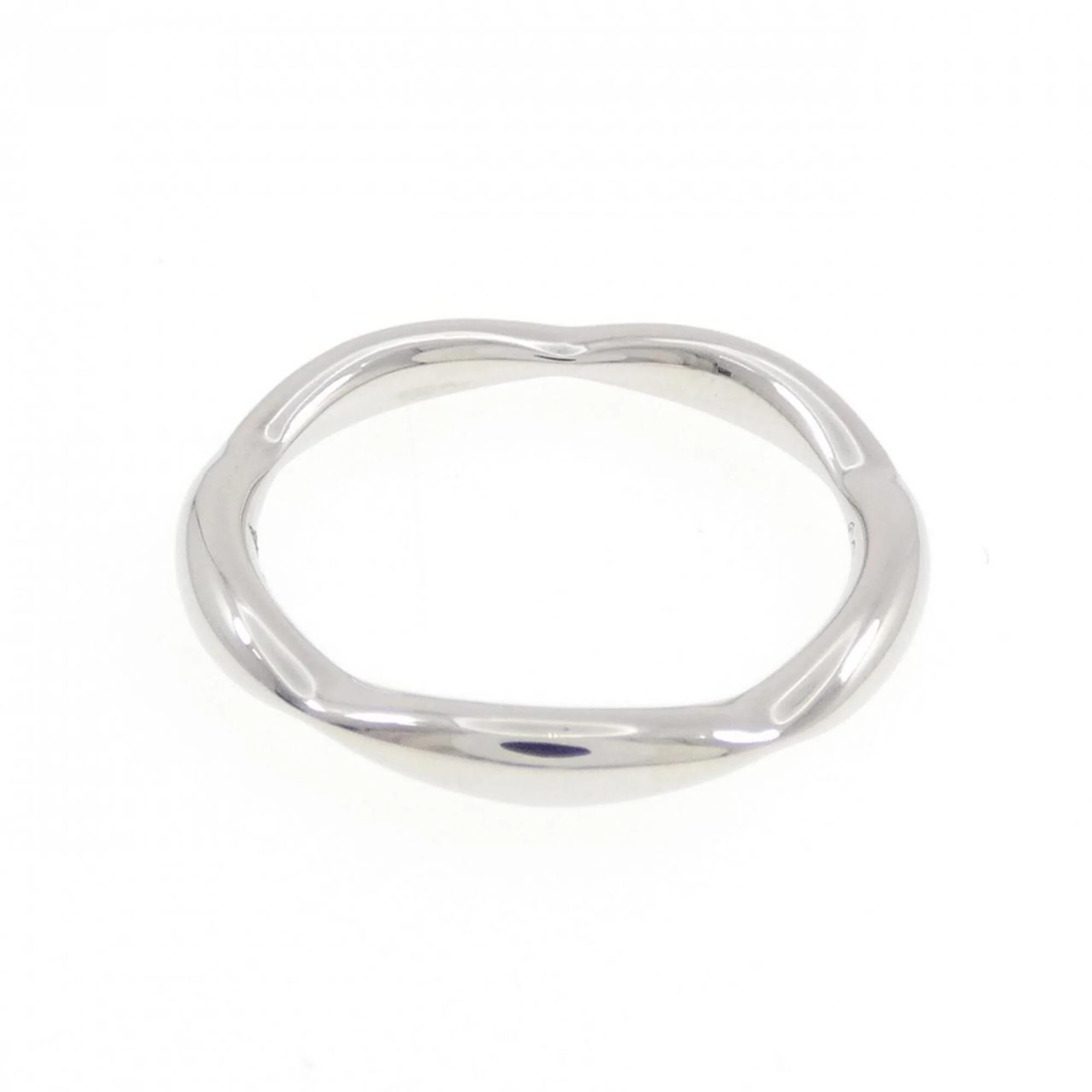 Camellia Half Eternity Ring Platinum - Image 3