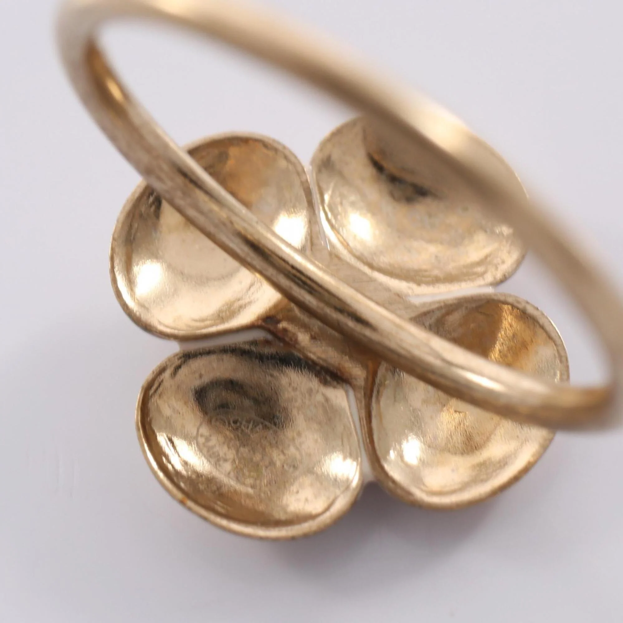 CC Logo Flower Ring Metal - Image 7