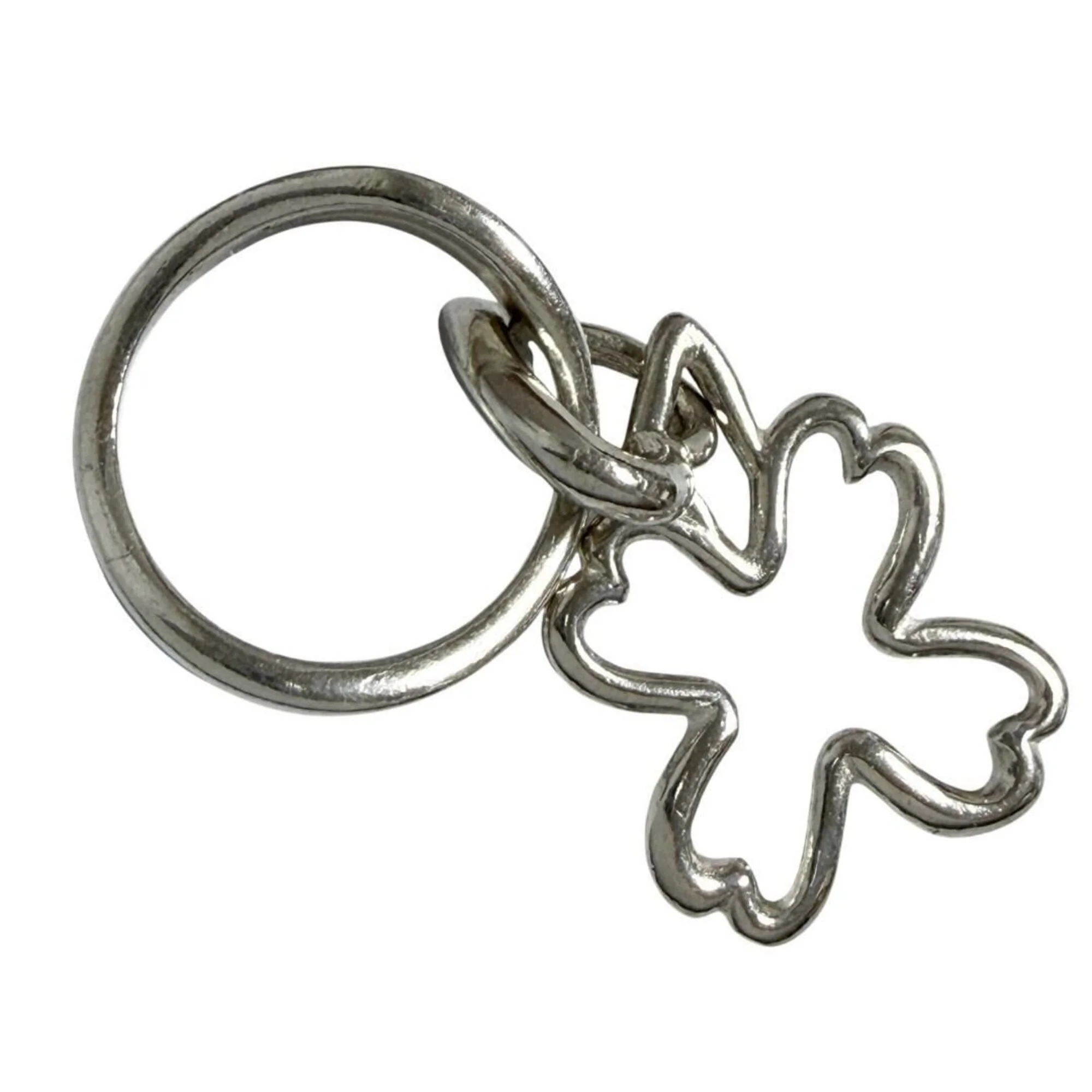 Clover Heart Ring Sterling Silver - Image 6