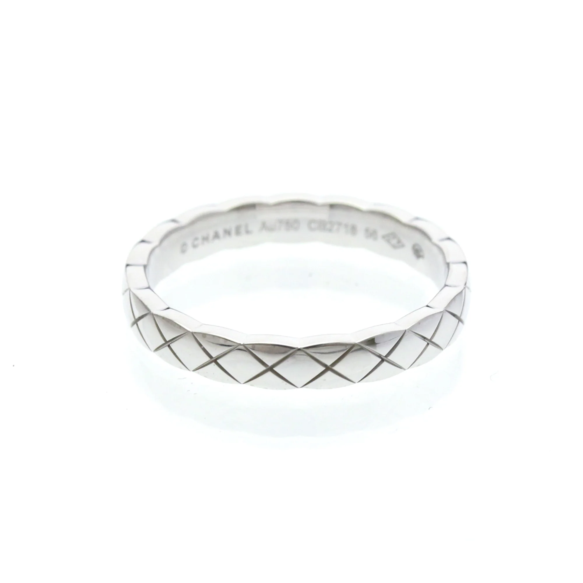 Coco Crush Ring 18K White Gold Mini