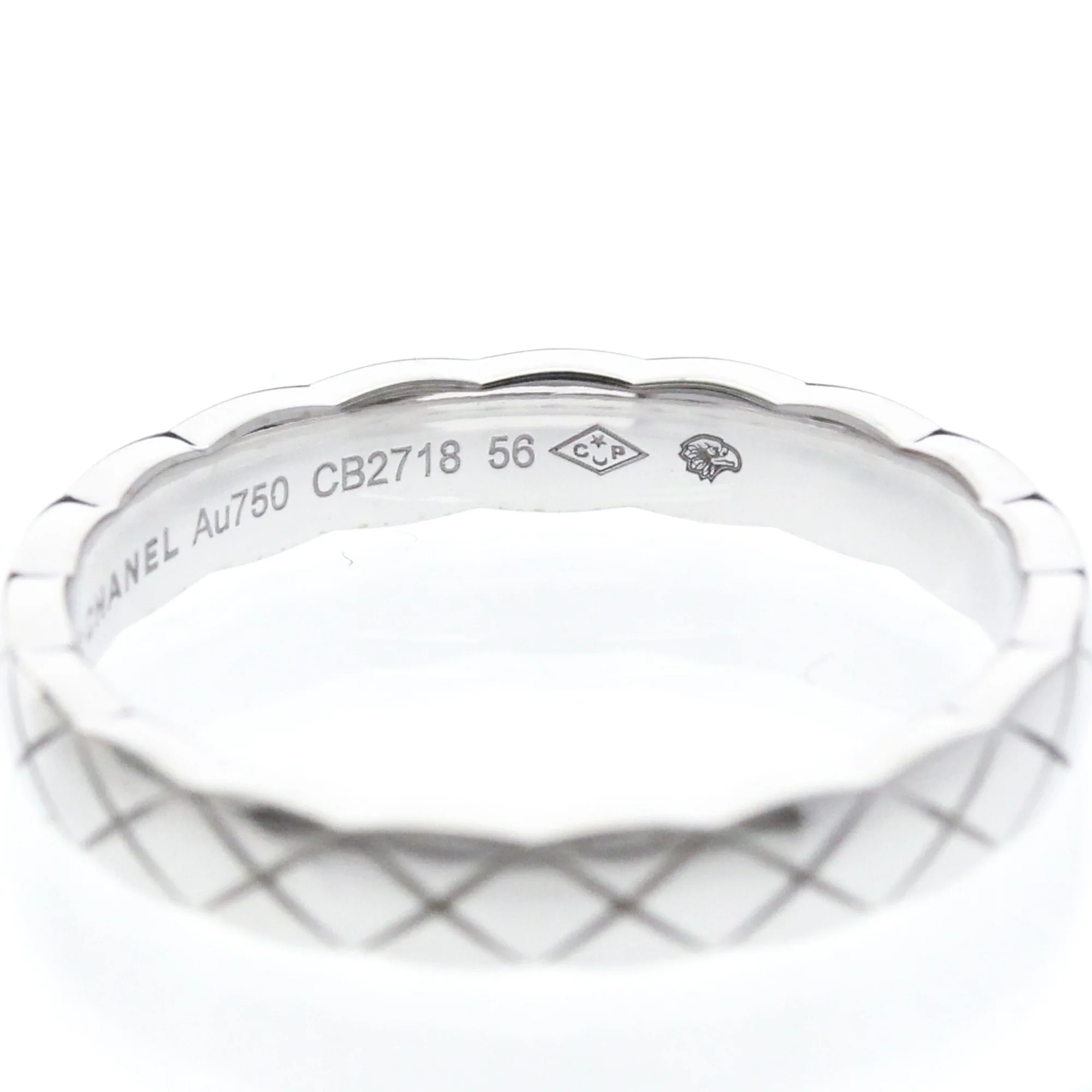 Coco Crush Ring 18K White Gold Mini - Image 6