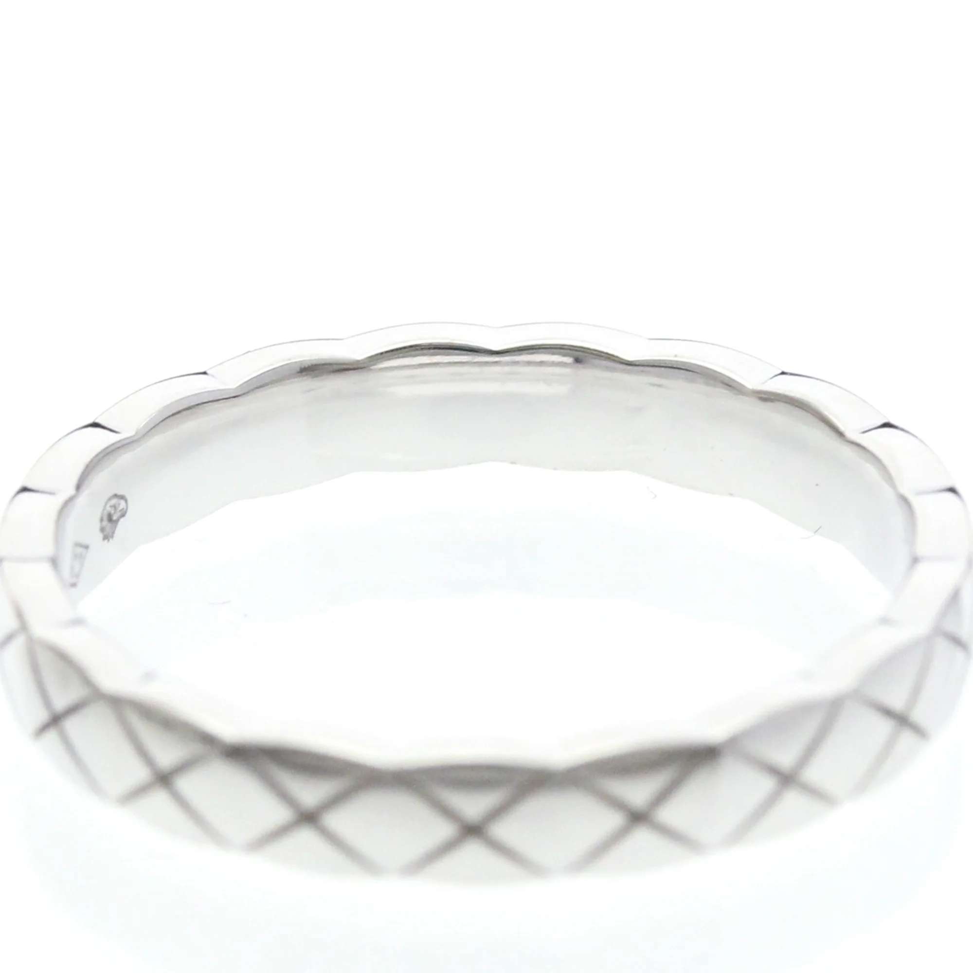 Coco Crush Ring 18K White Gold Mini - Image 7
