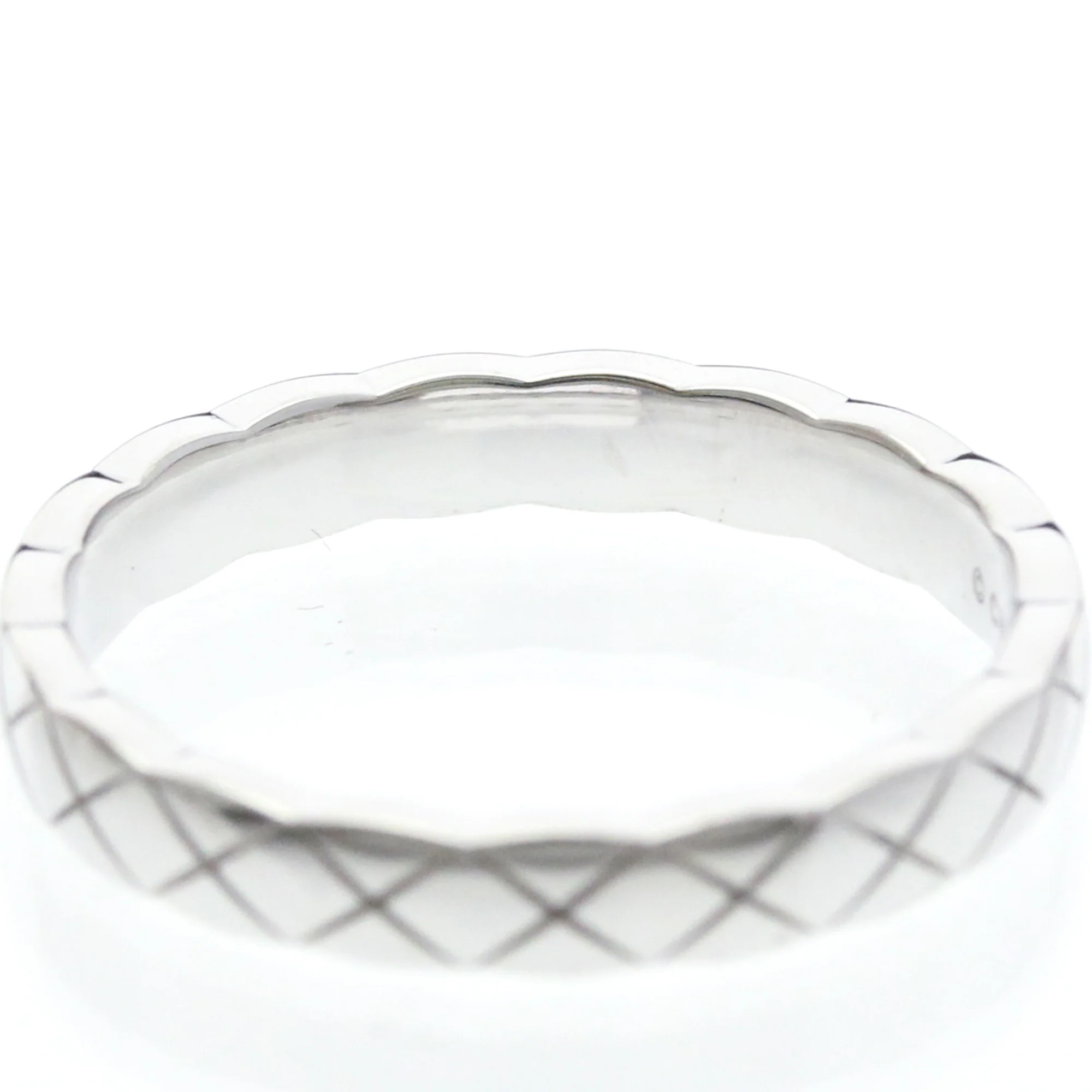Coco Crush Ring 18K White Gold Mini - Image 8